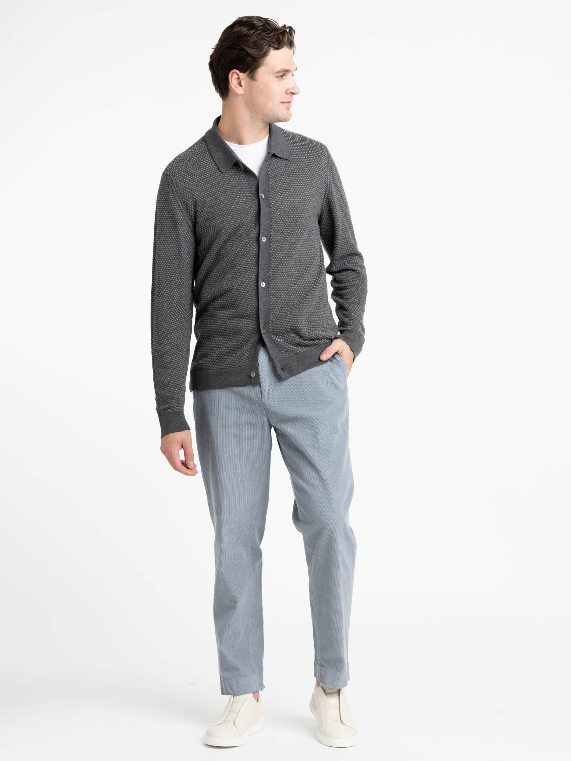 Kyan Long Sleeve Polo
