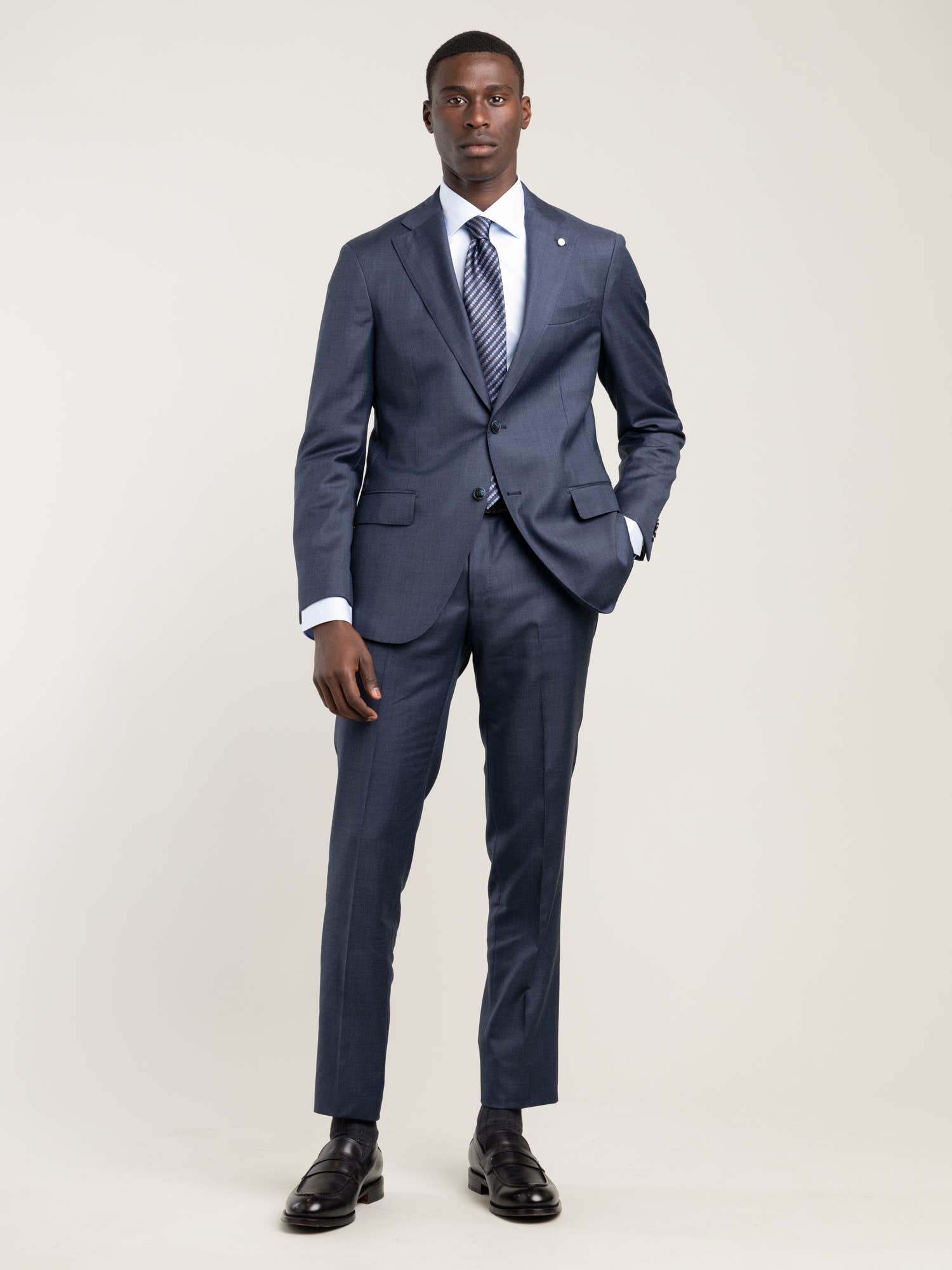 Navy Wool Dream Suit