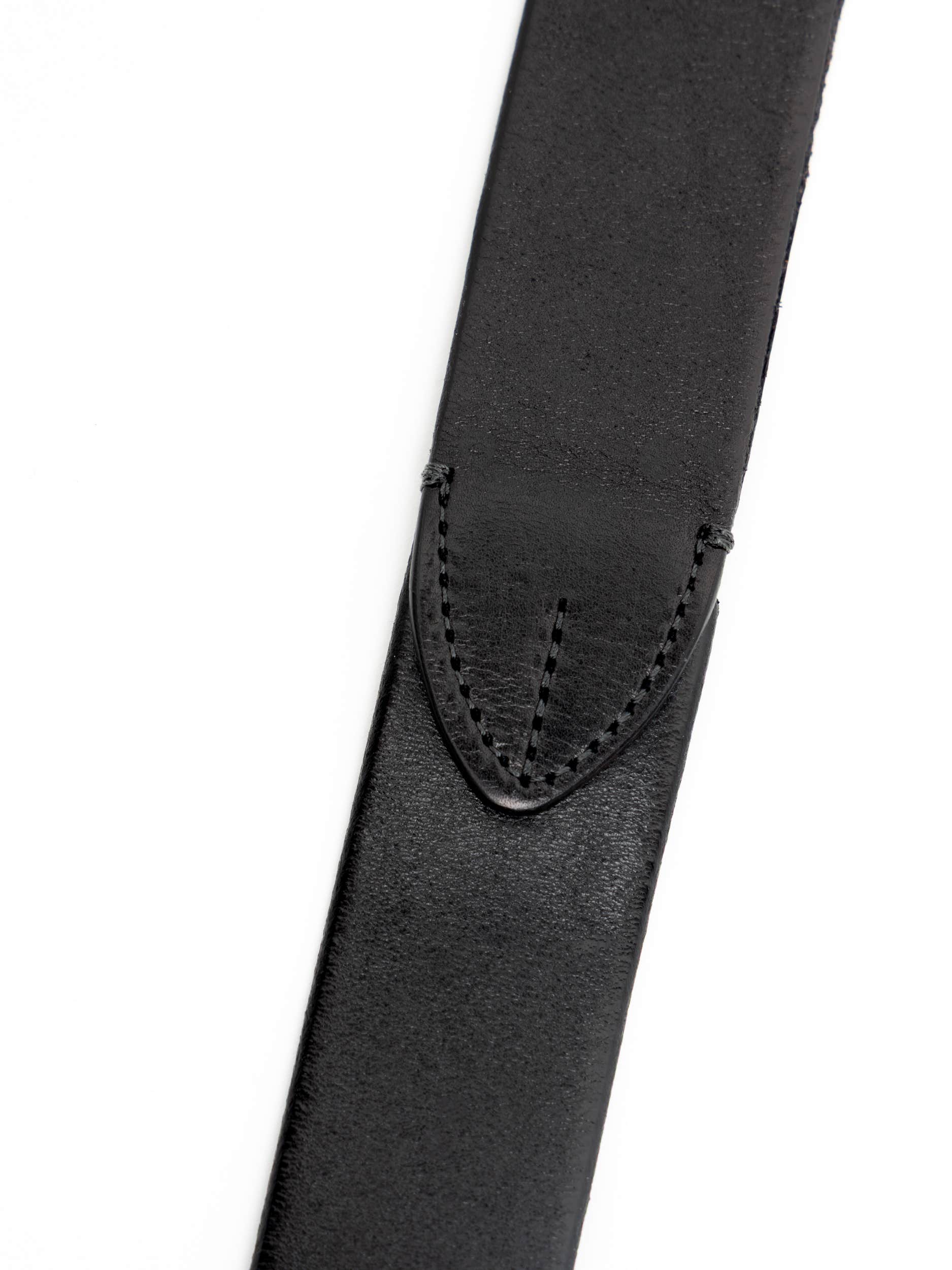 Black Loop Leather Belt9