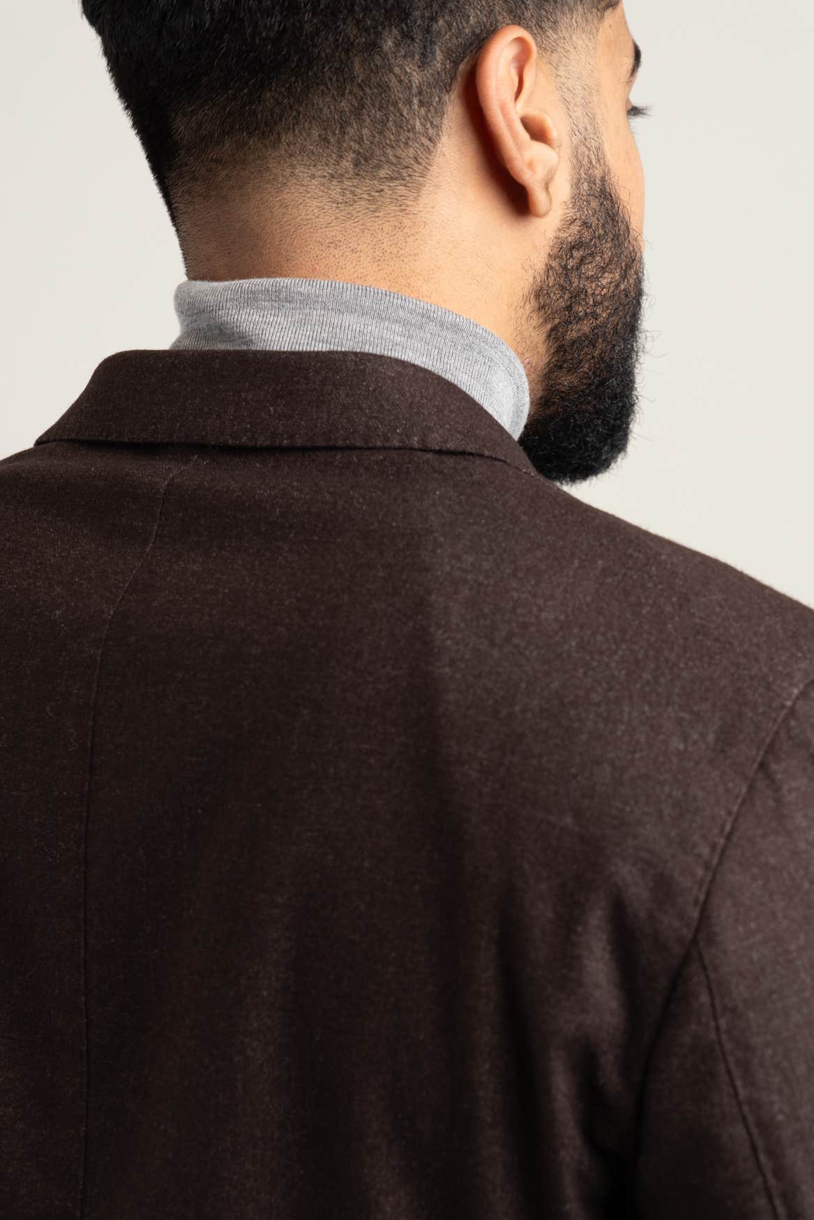 Dark Brown Wool K-Jacket