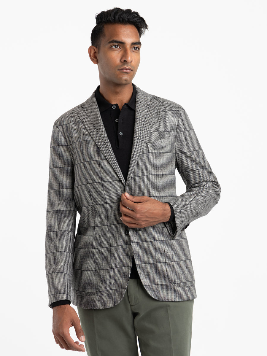 BOGLIOLI-GREYCHECKSPORTJACKET- BOGLIOLI-GREYCHECKSPORTJACKET-