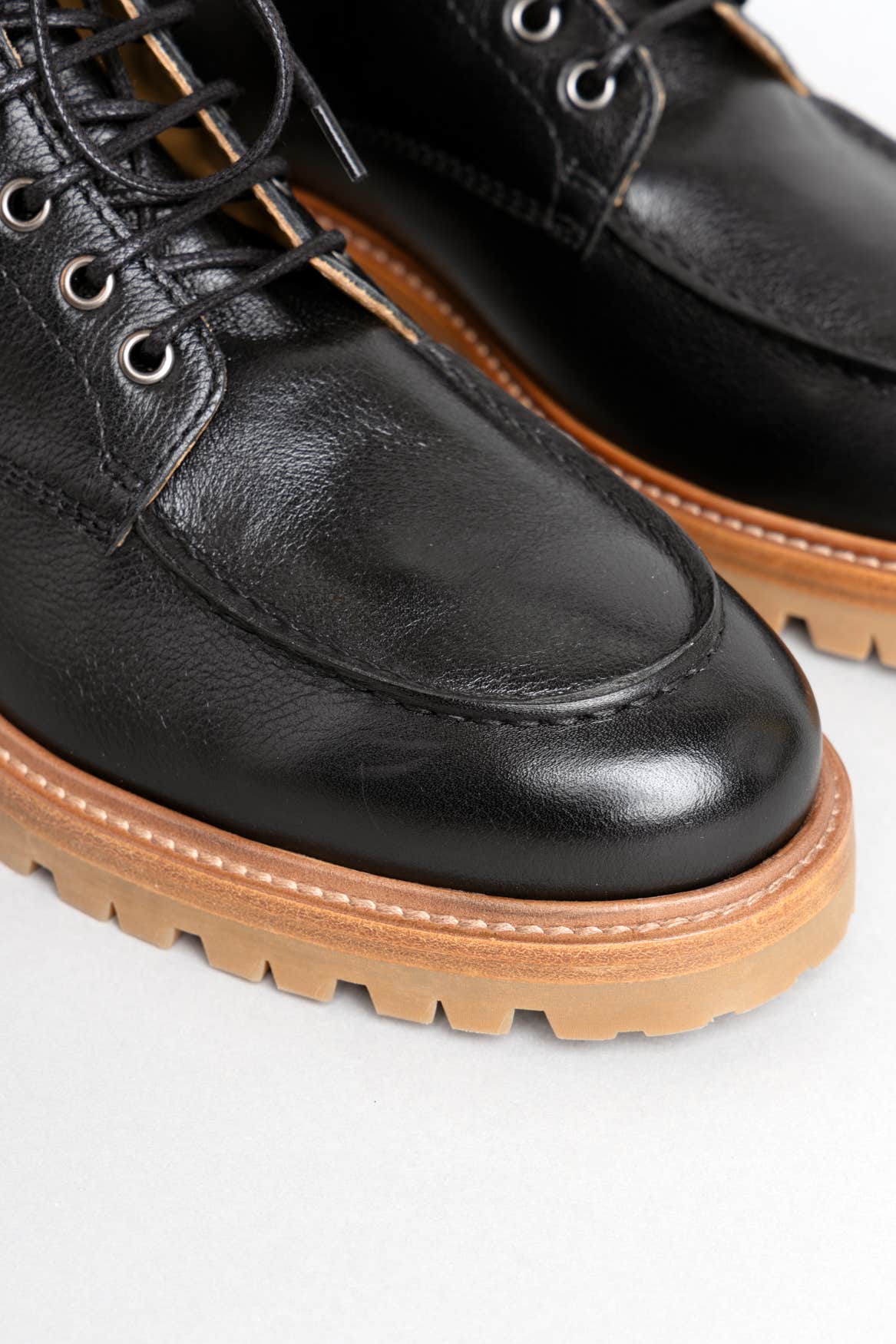 Black Leather Boots
