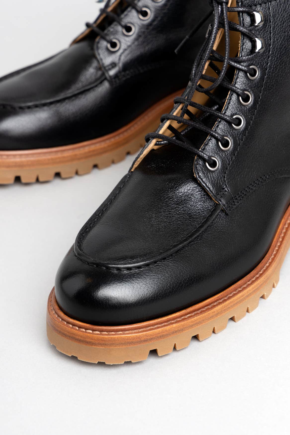 Black Leather Boots