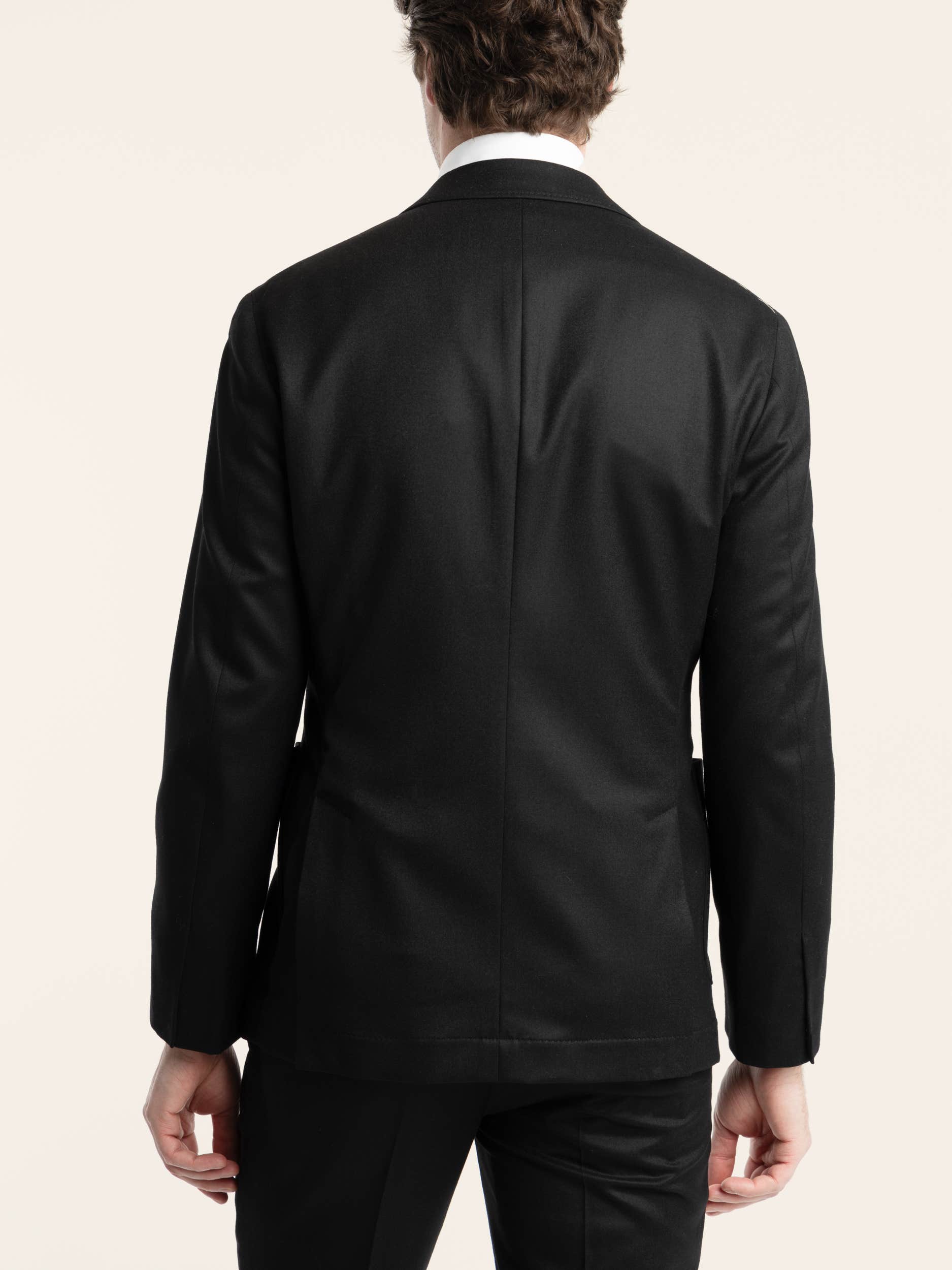 Black Wool Suit Jacket