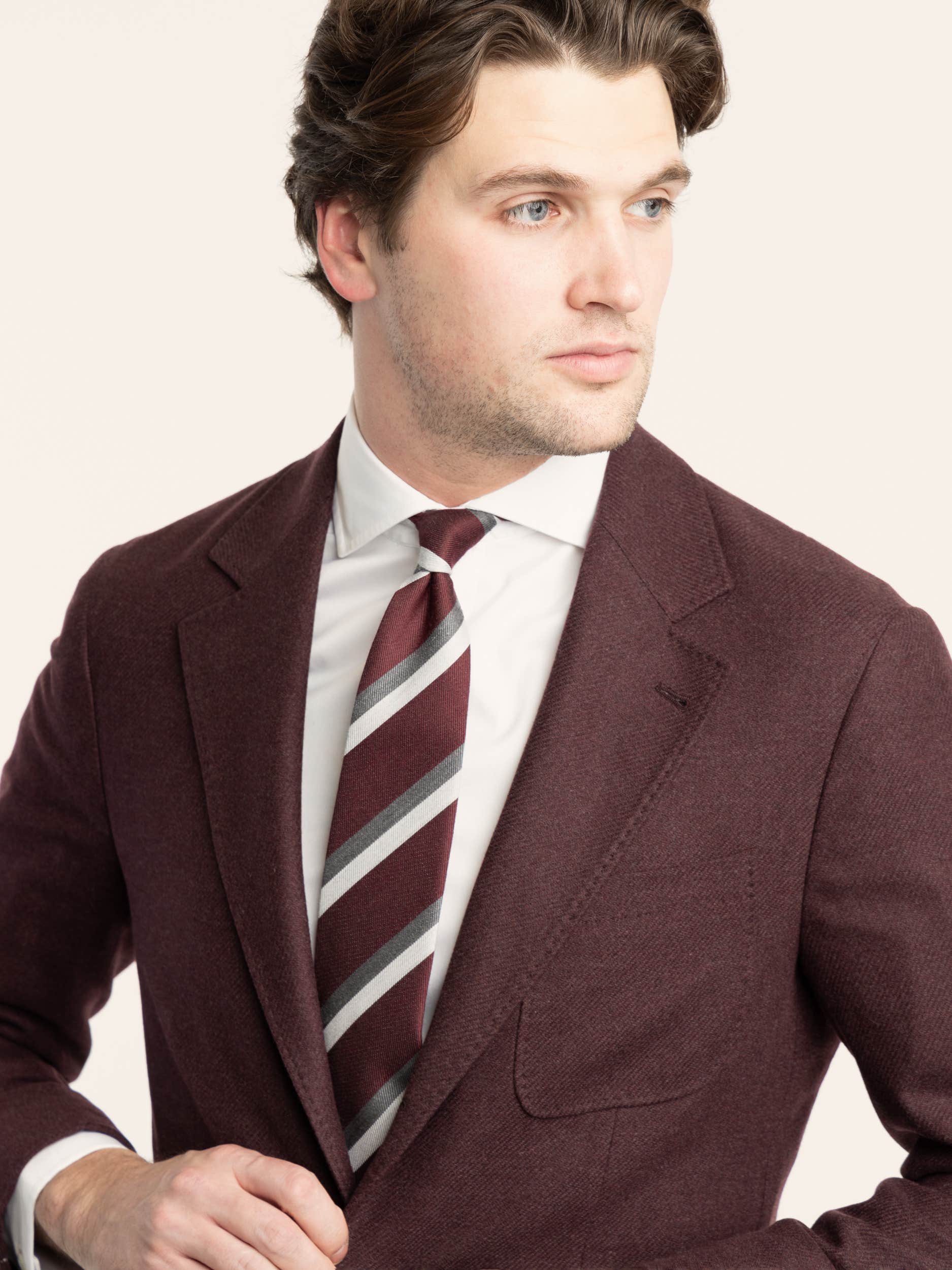 Burgundy Sport Jacket