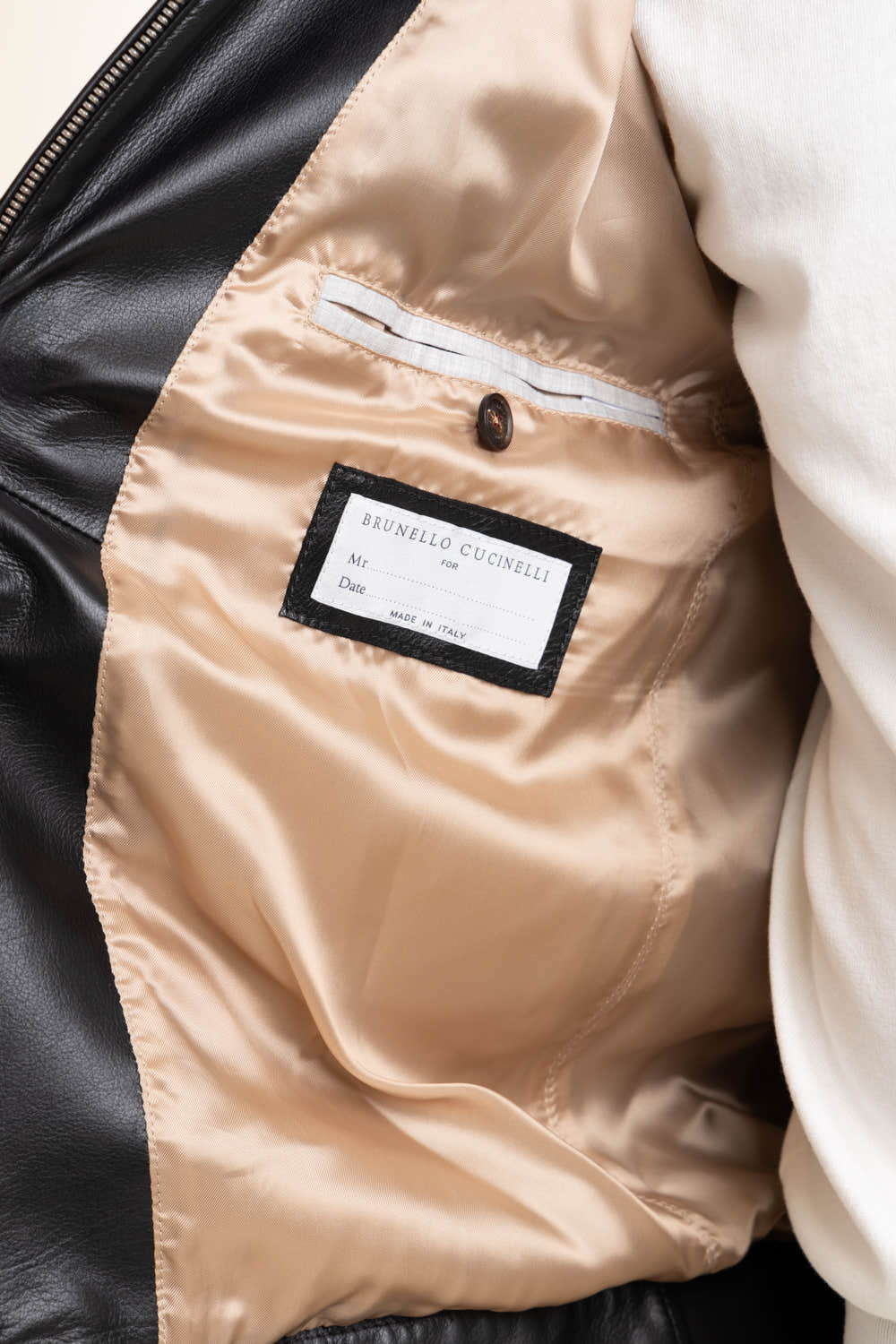Calfskin Bomber Jacket