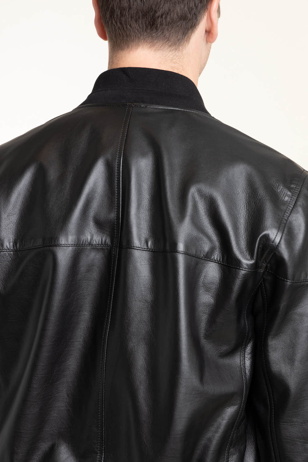 Calfskin Bomber Jacket