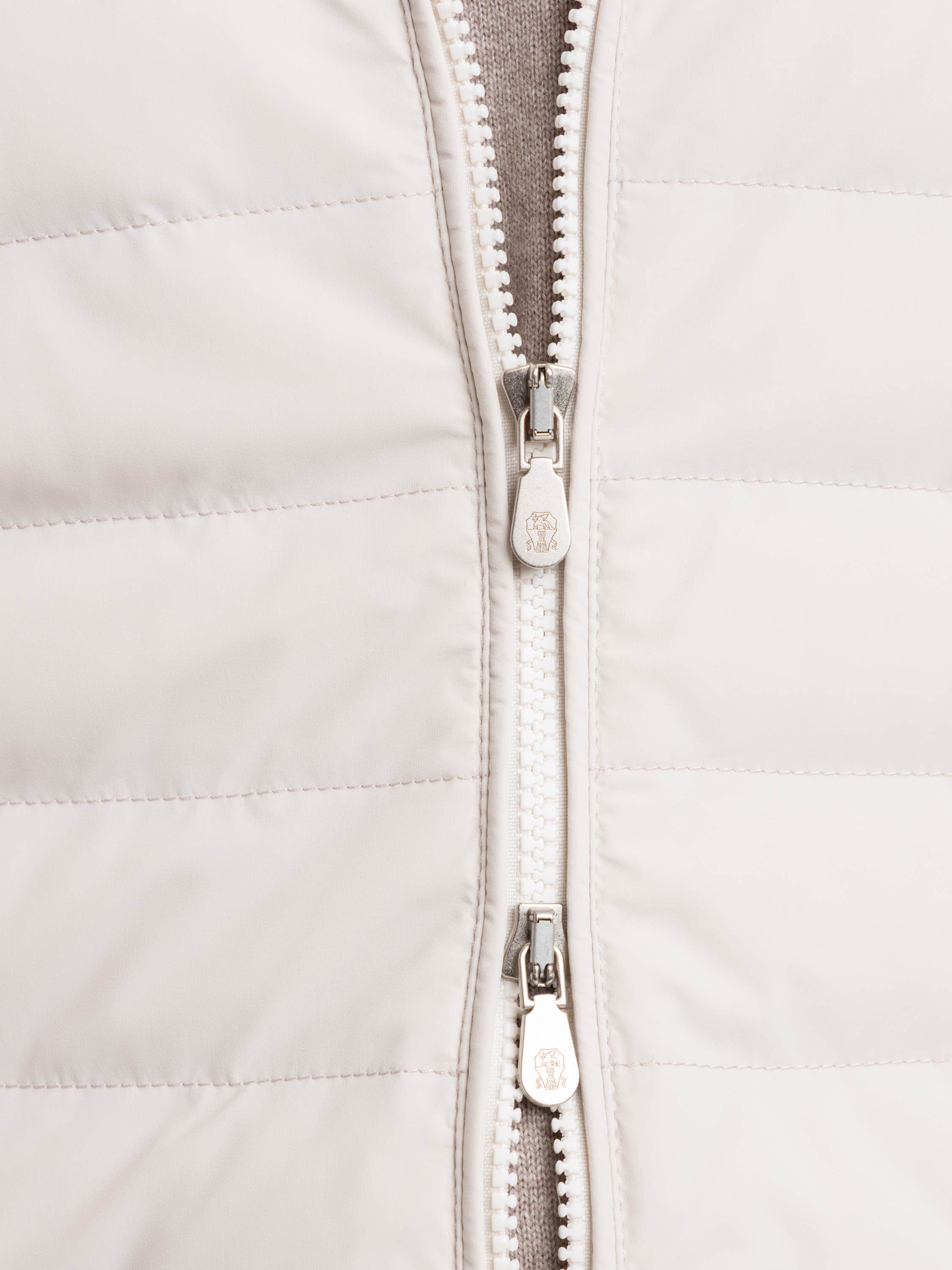 Ivory Lightweight Down Vest