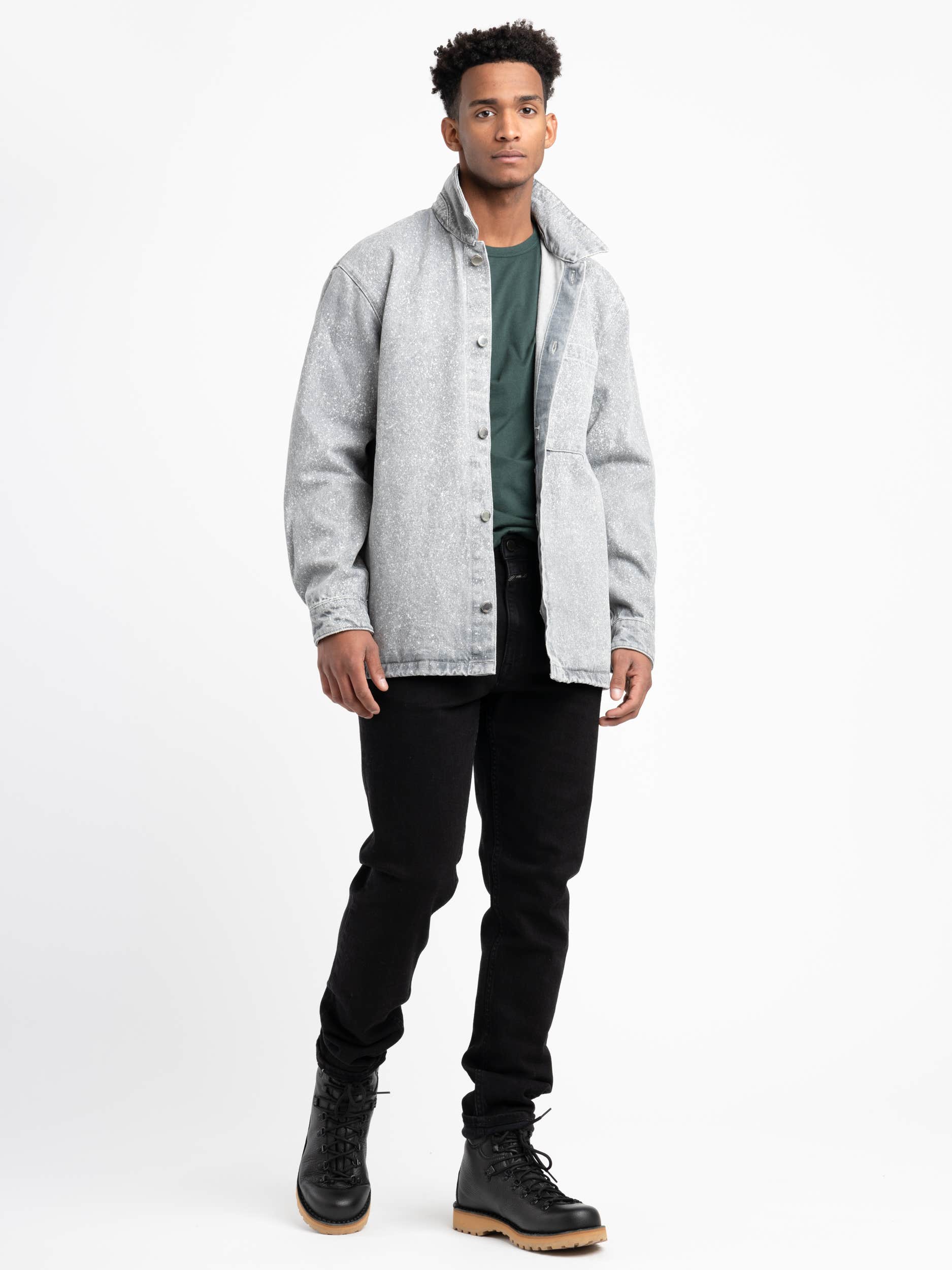 Black Cooper Tapered Jeans