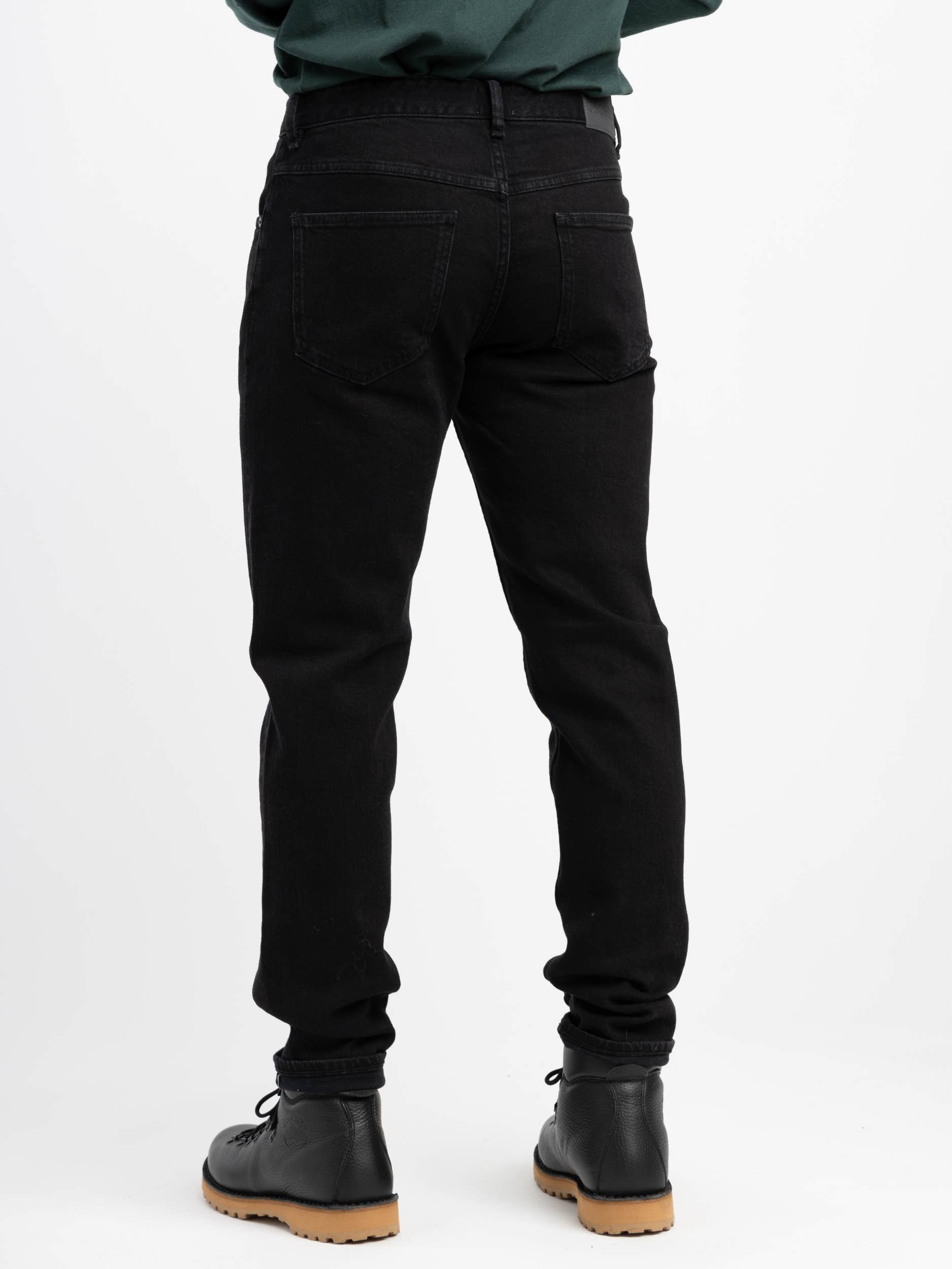 Black Cooper Tapered Jeans