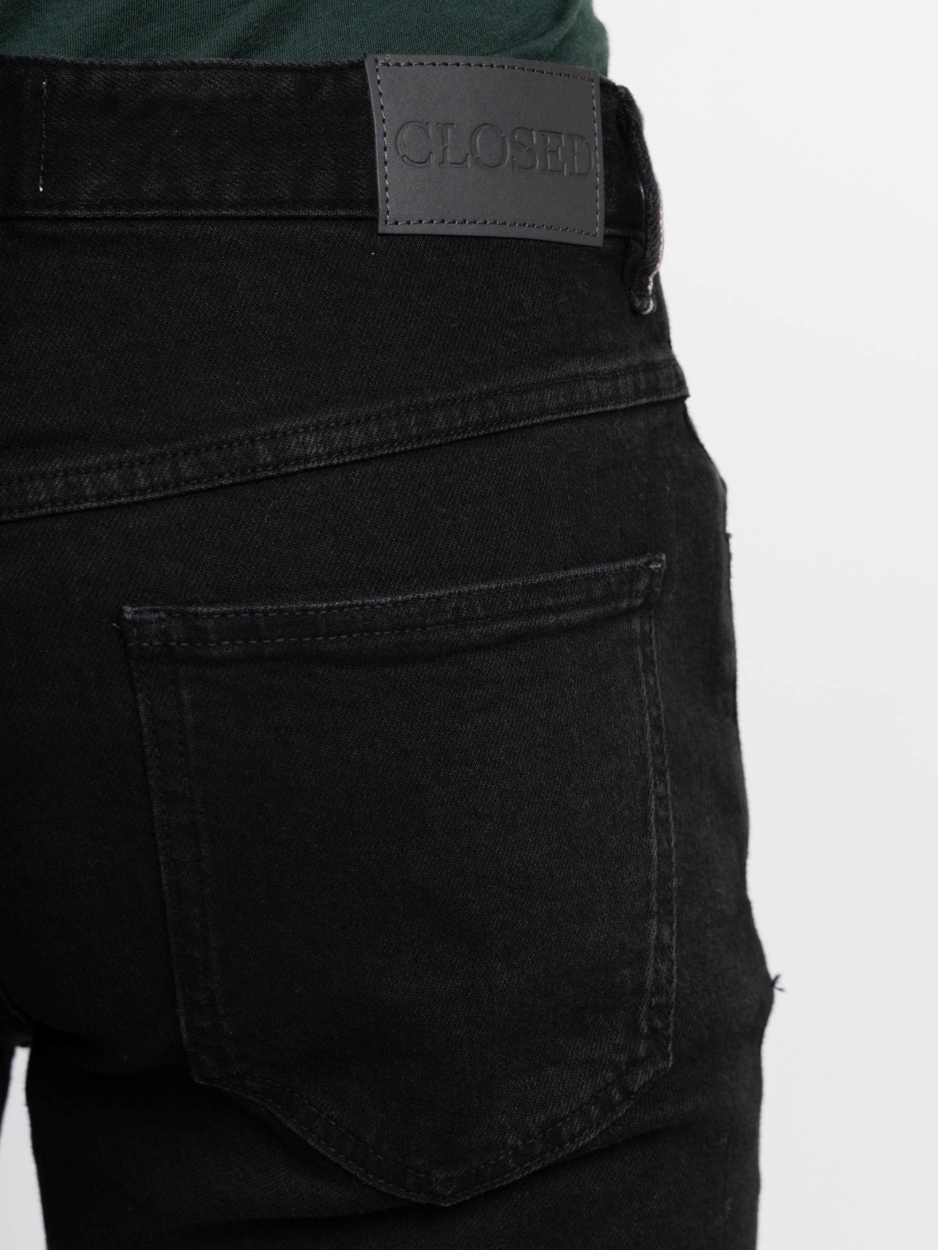 Black Cooper Tapered Jeans
