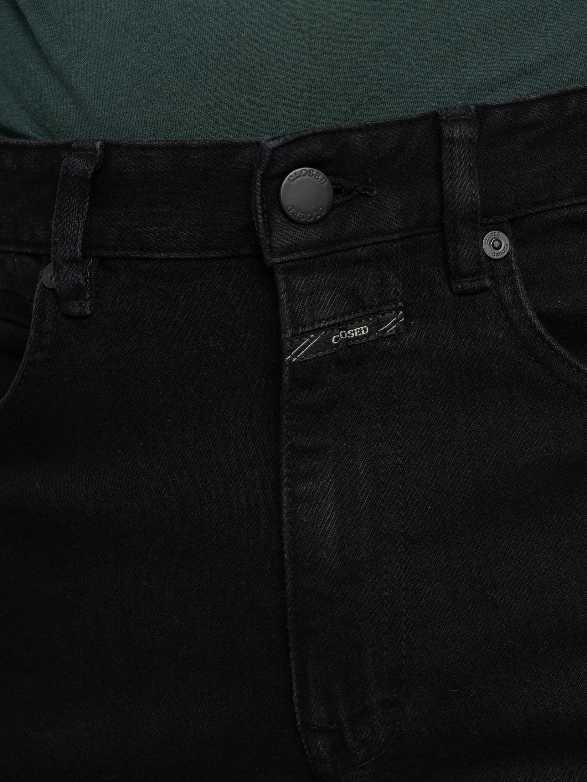 Black Cooper Tapered Jeans