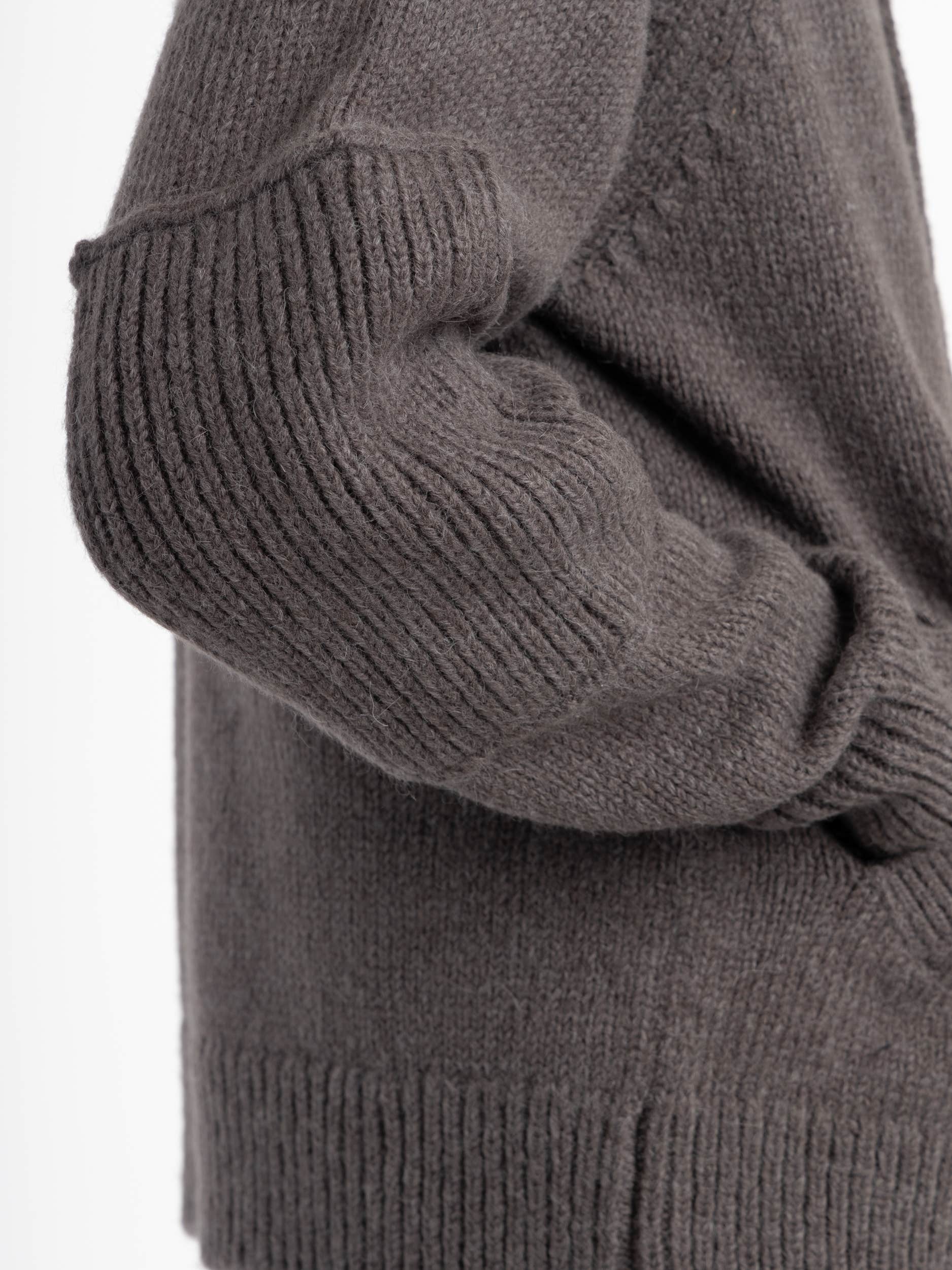 Turtleneck Cardigan