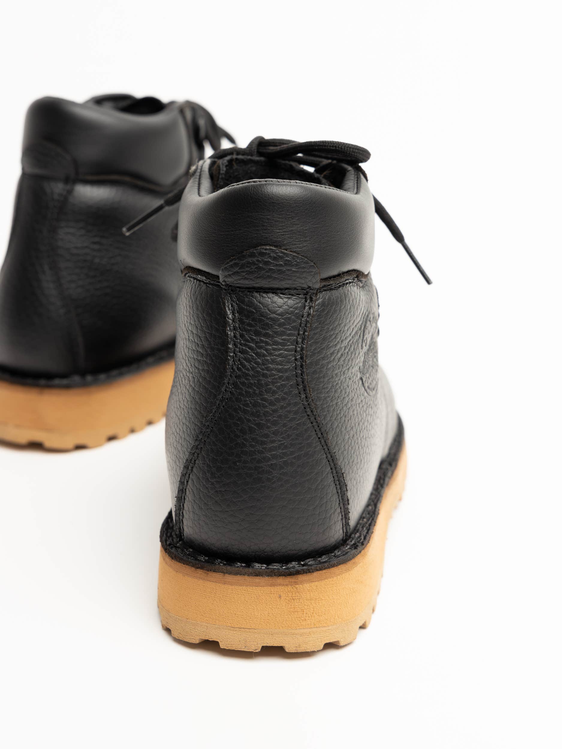 Black Roccia Vet Leather Sport Boot