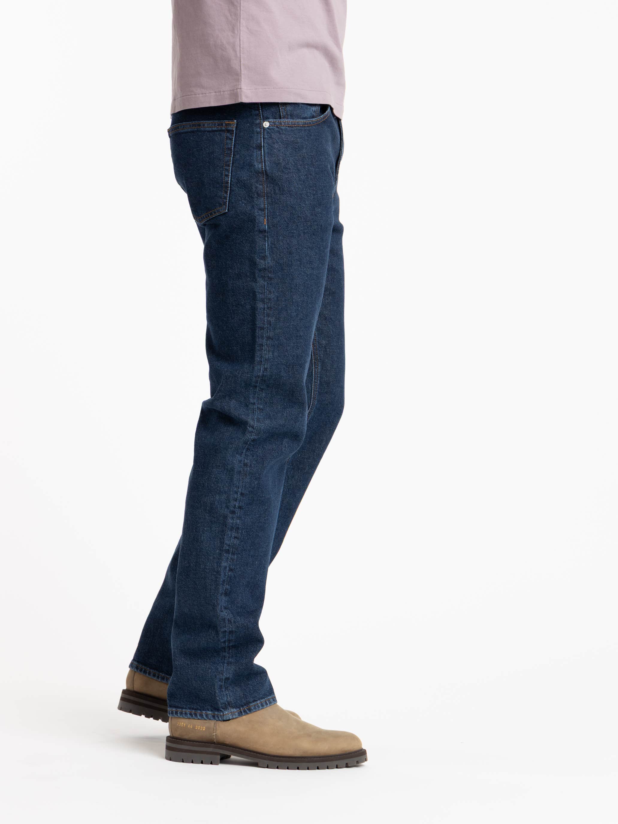 Modern Straight Jean in Varsity