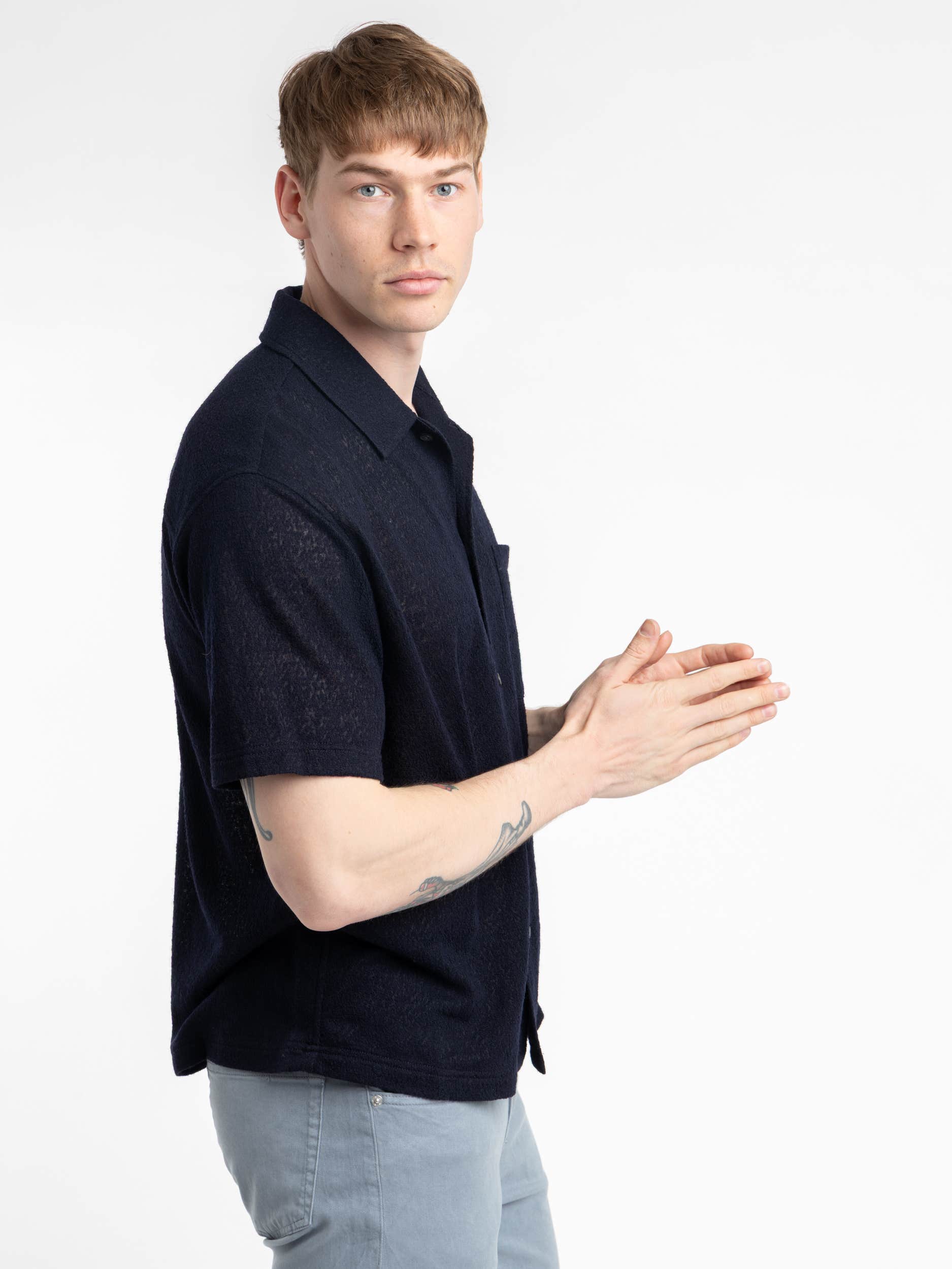 Terry Short-Sleeve Shirt