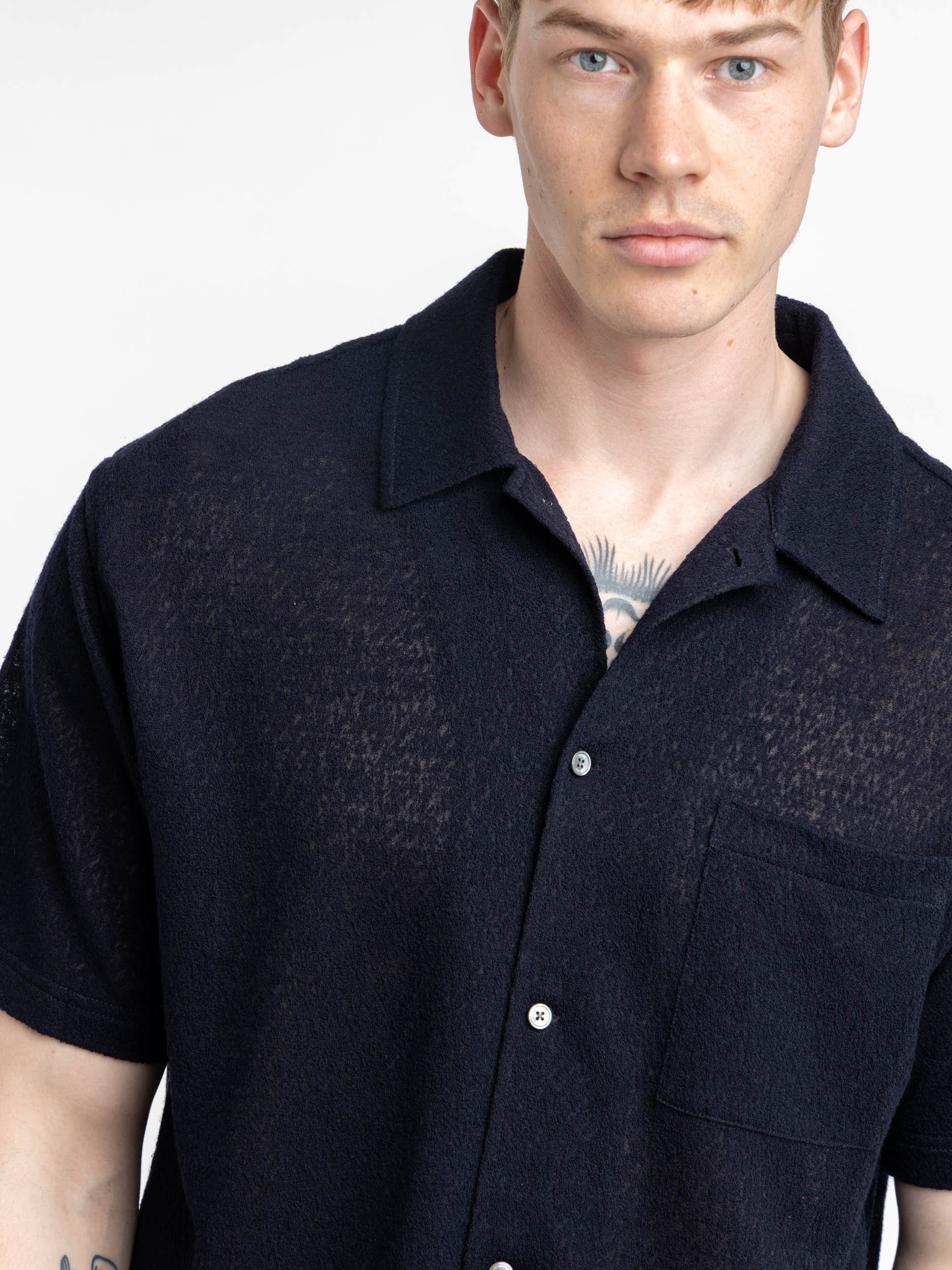 Terry Short-Sleeve Shirt