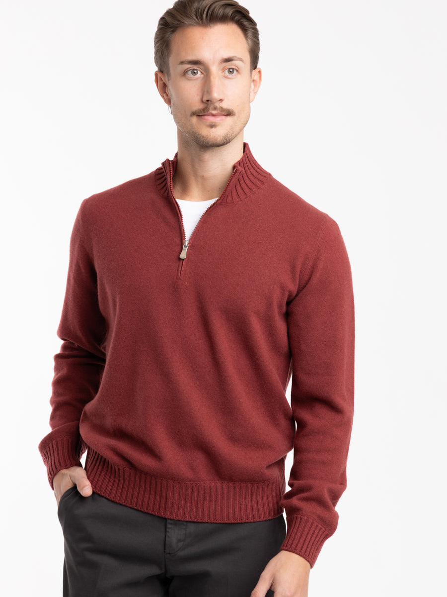 トップス HERILL Cashmere Norwegian Sweater Red/2 トップス HERILL Cashmere Norwegian Sweater Red/2 HERILL Cashmere