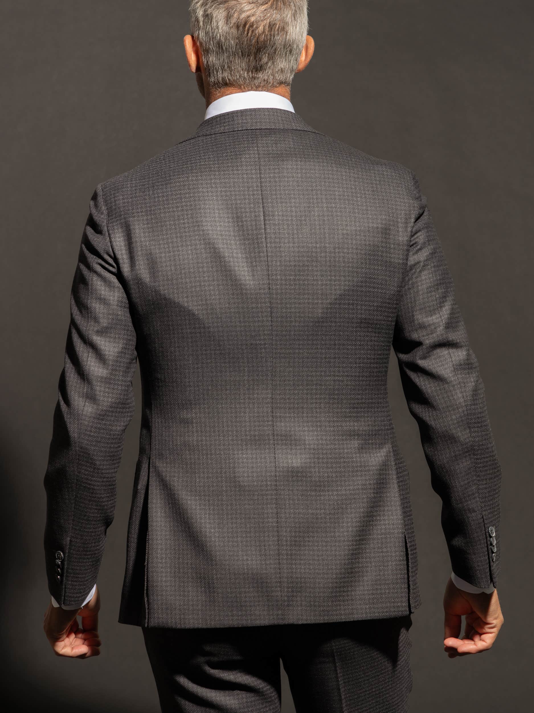 Black Check Wool Dream Suit