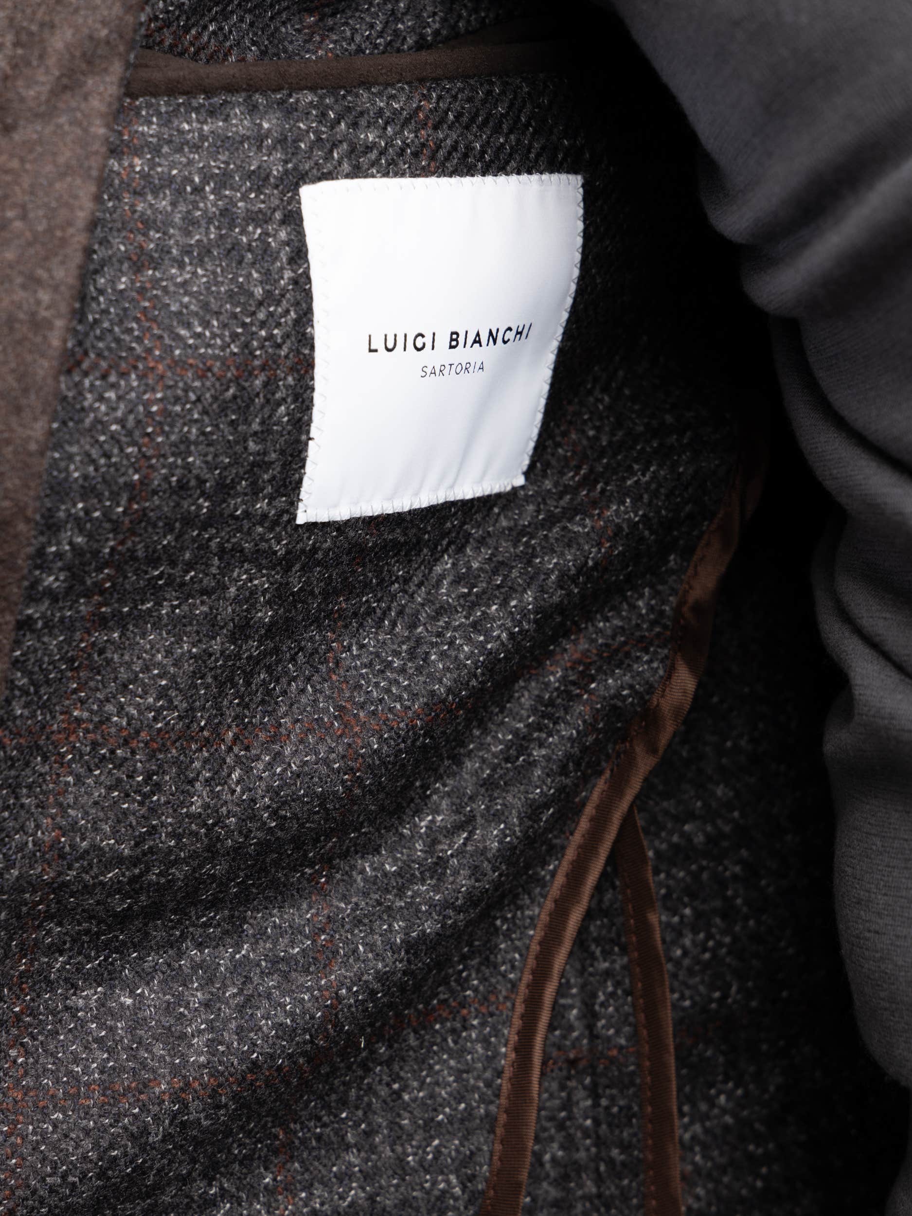 Grey Check Wool/Cashmere Sport Jacket