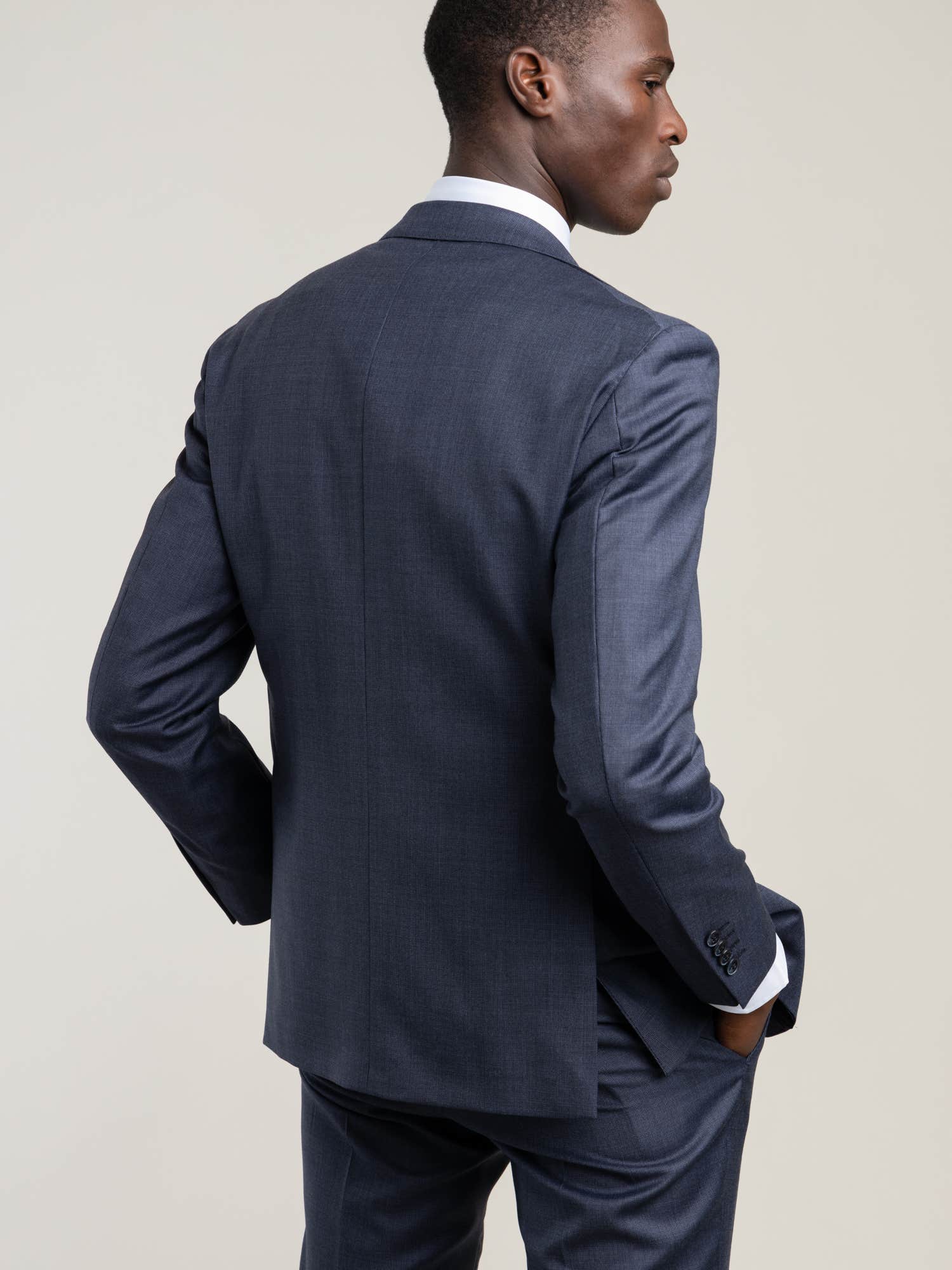 Navy Wool Dream Suit