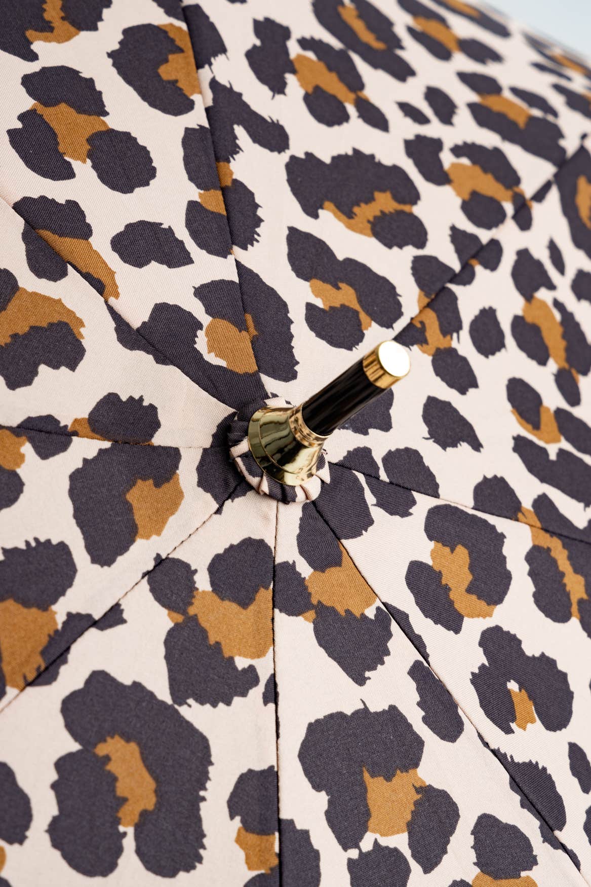 Heriot Leopard Whangee Handle Stick Umbrella