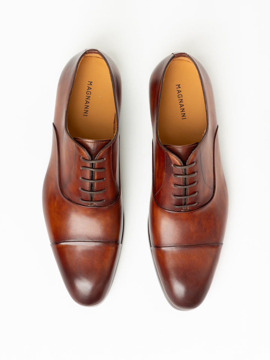 Cognac Brown Naxos Oxford Shoe – The Helm Clothing