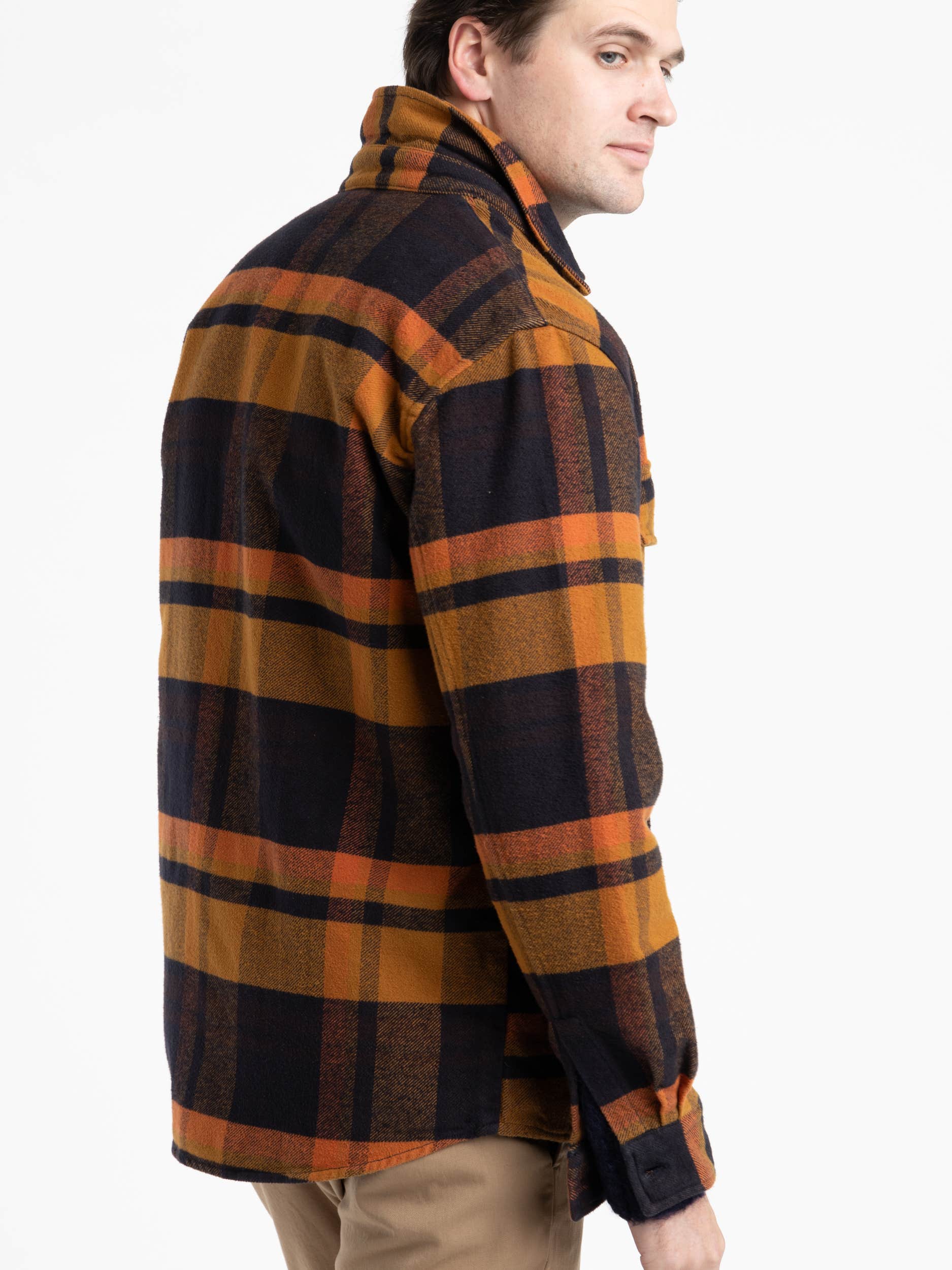 Navy Check Julian Overshirt