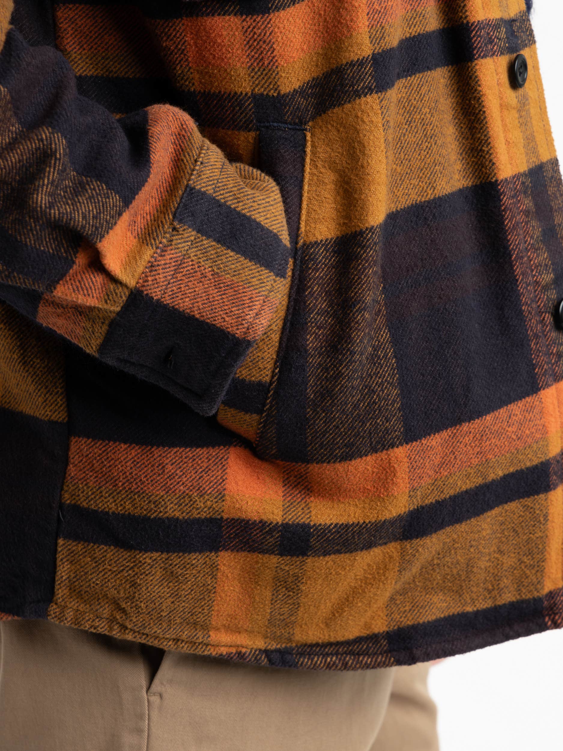 Navy Check Julian Overshirt