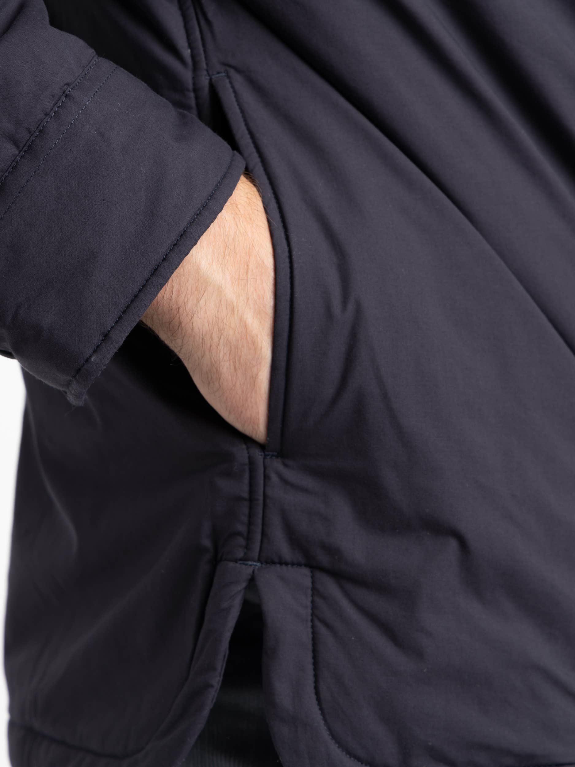Navy Blue Harring Overshirt
