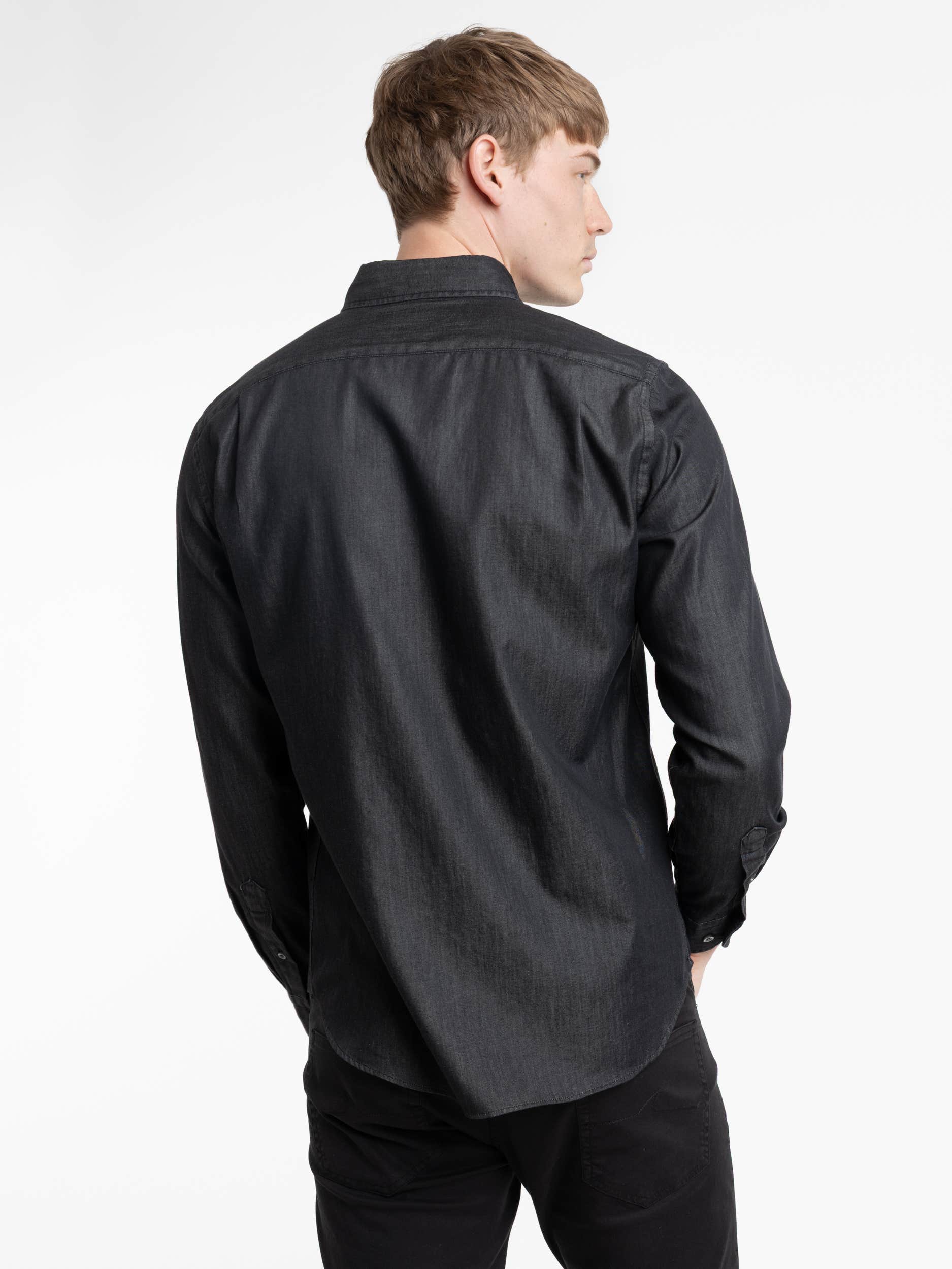 Black Cotton Shirt
