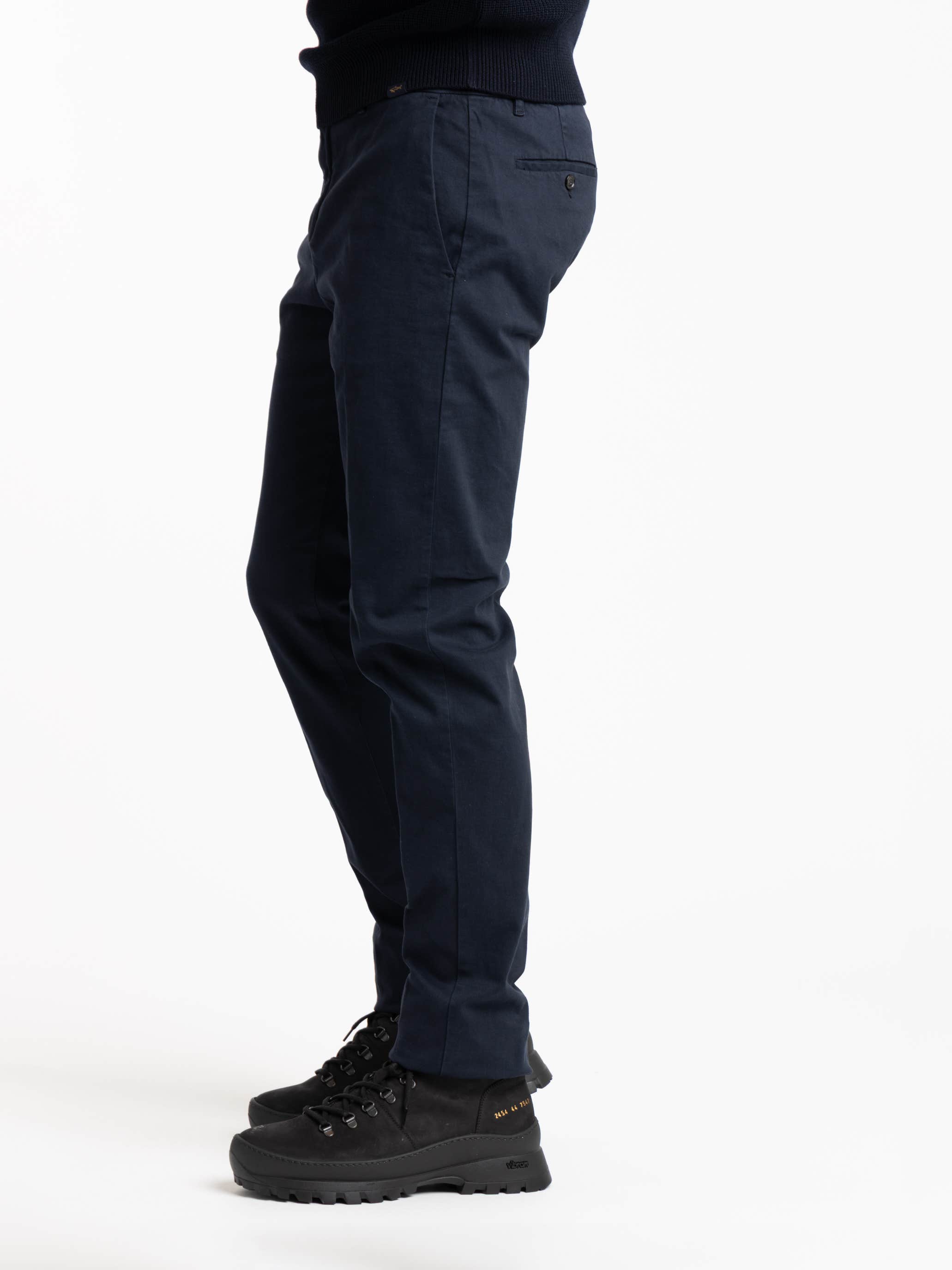 Dark Navy Slim Fit Stretch Pant