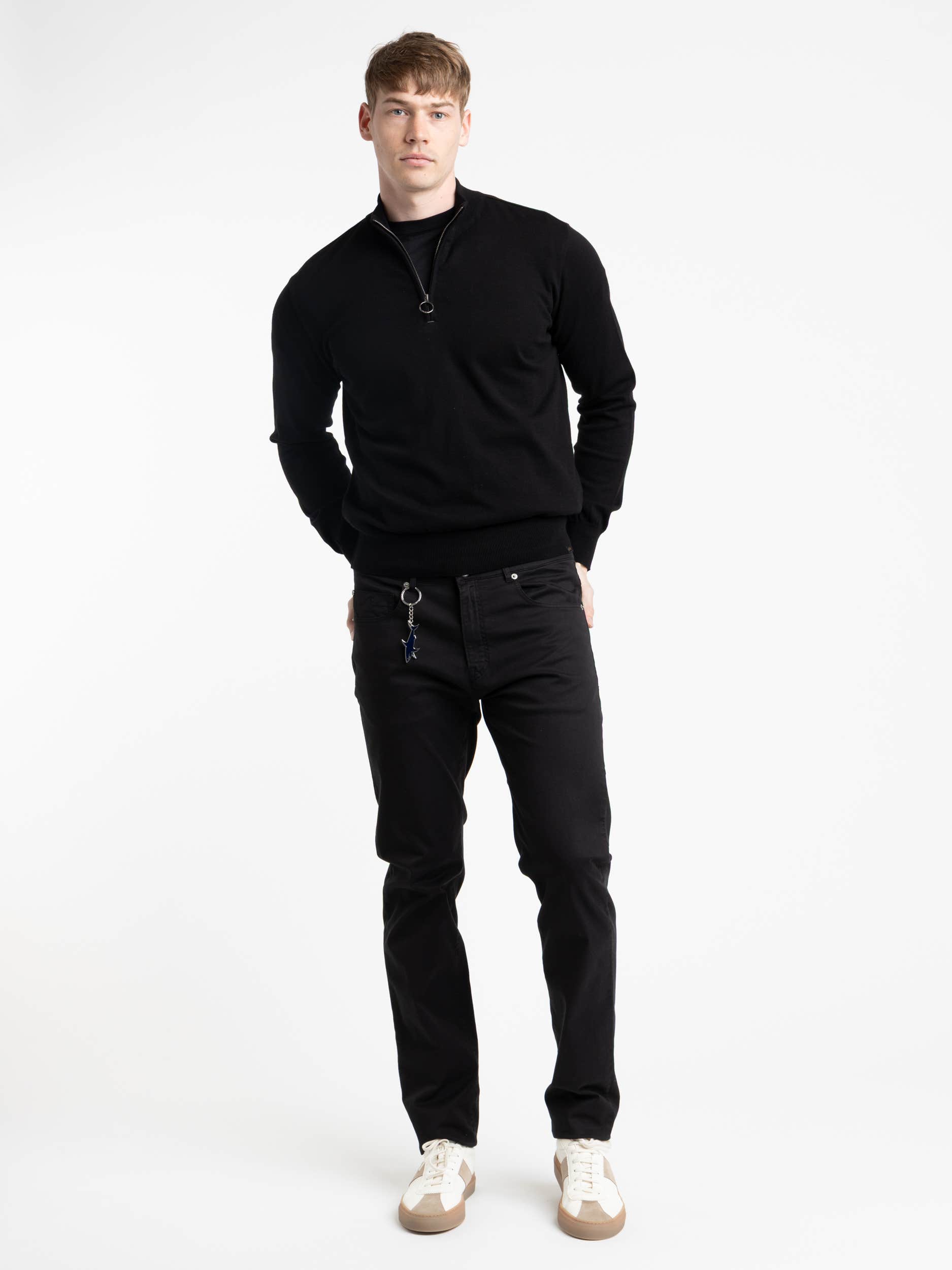 Soft Black Trouser