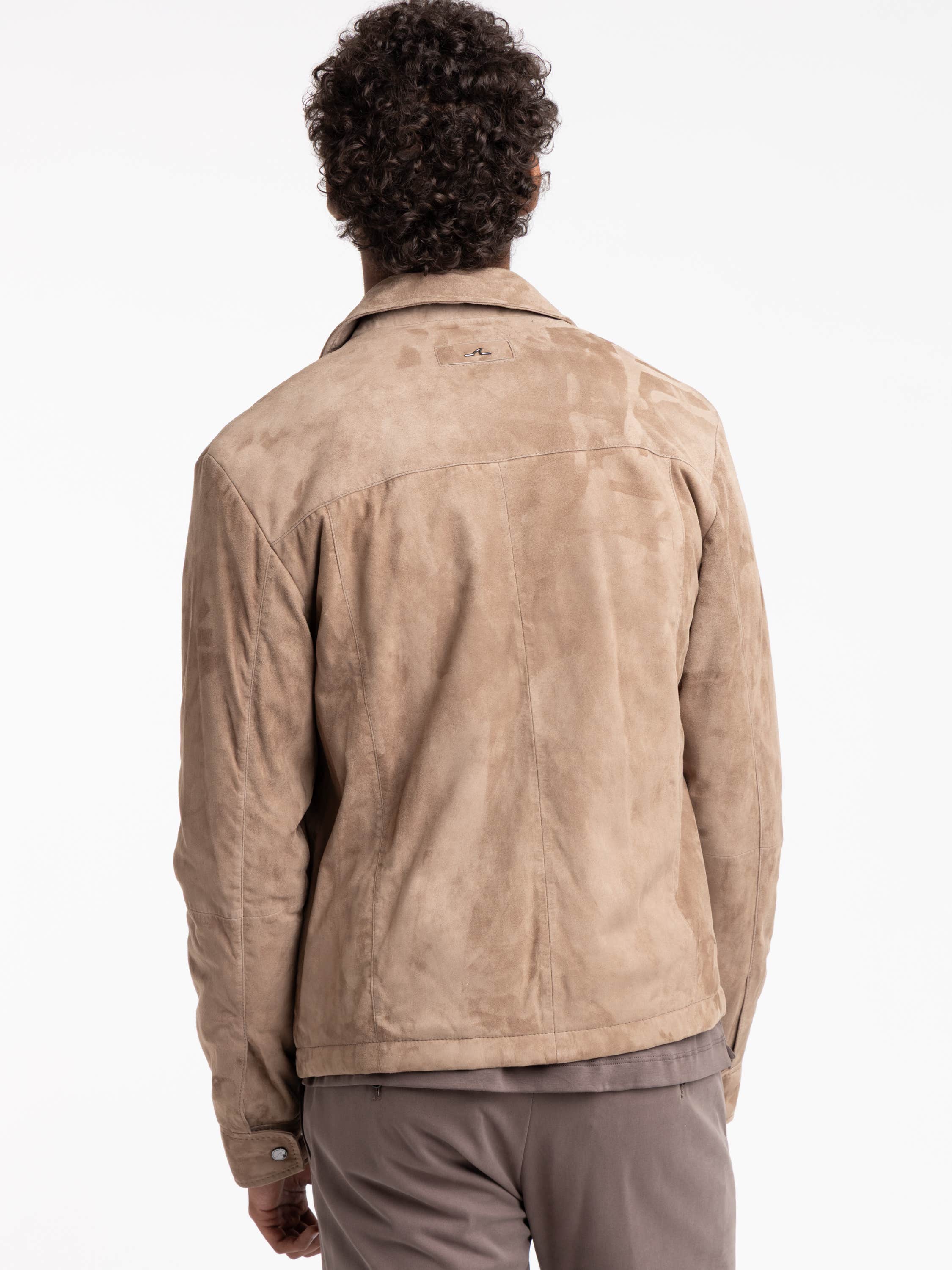Brown Suede Aqualeather Jacket