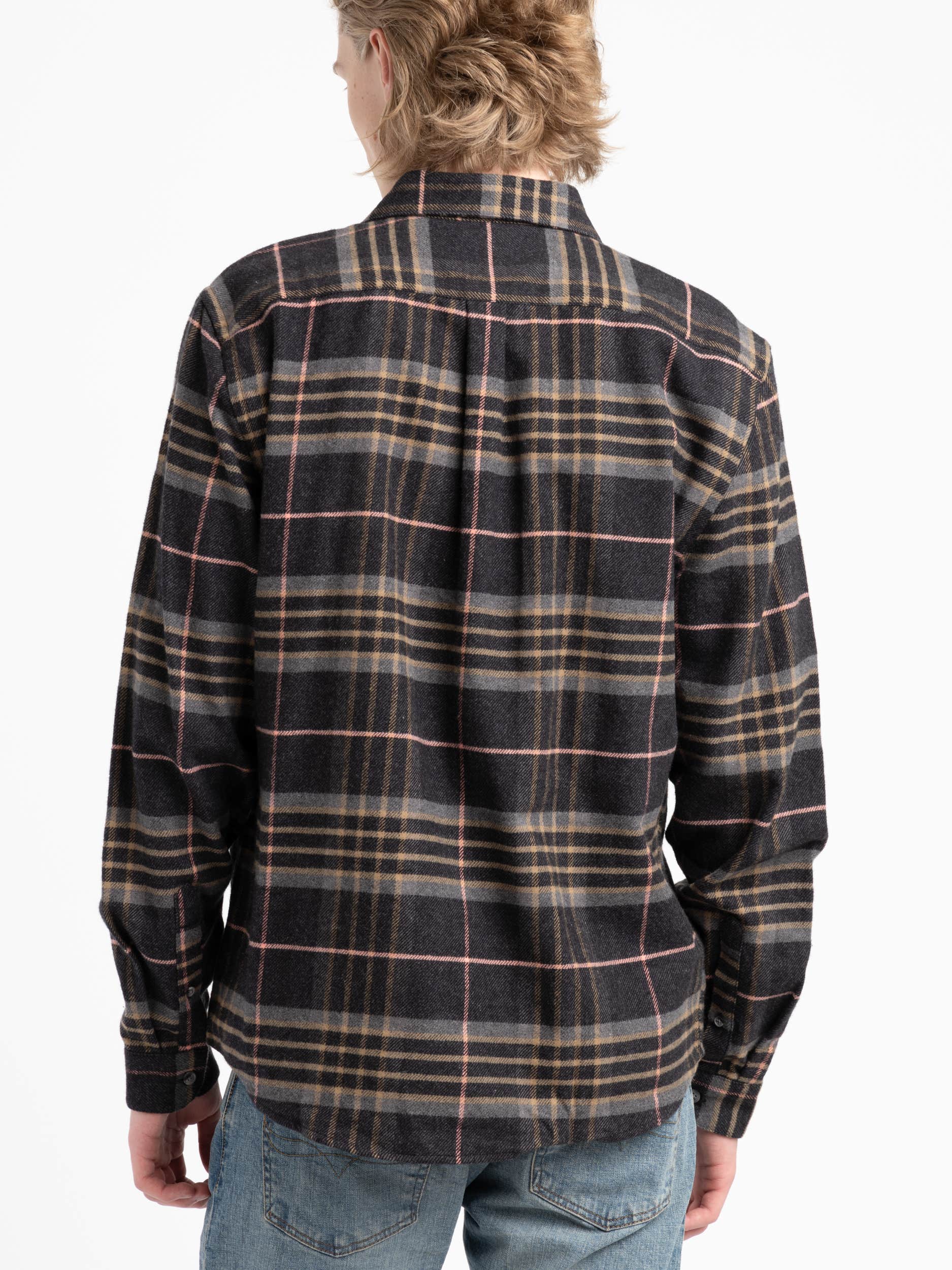 Blue Plaid Arquive Flannel Shirt