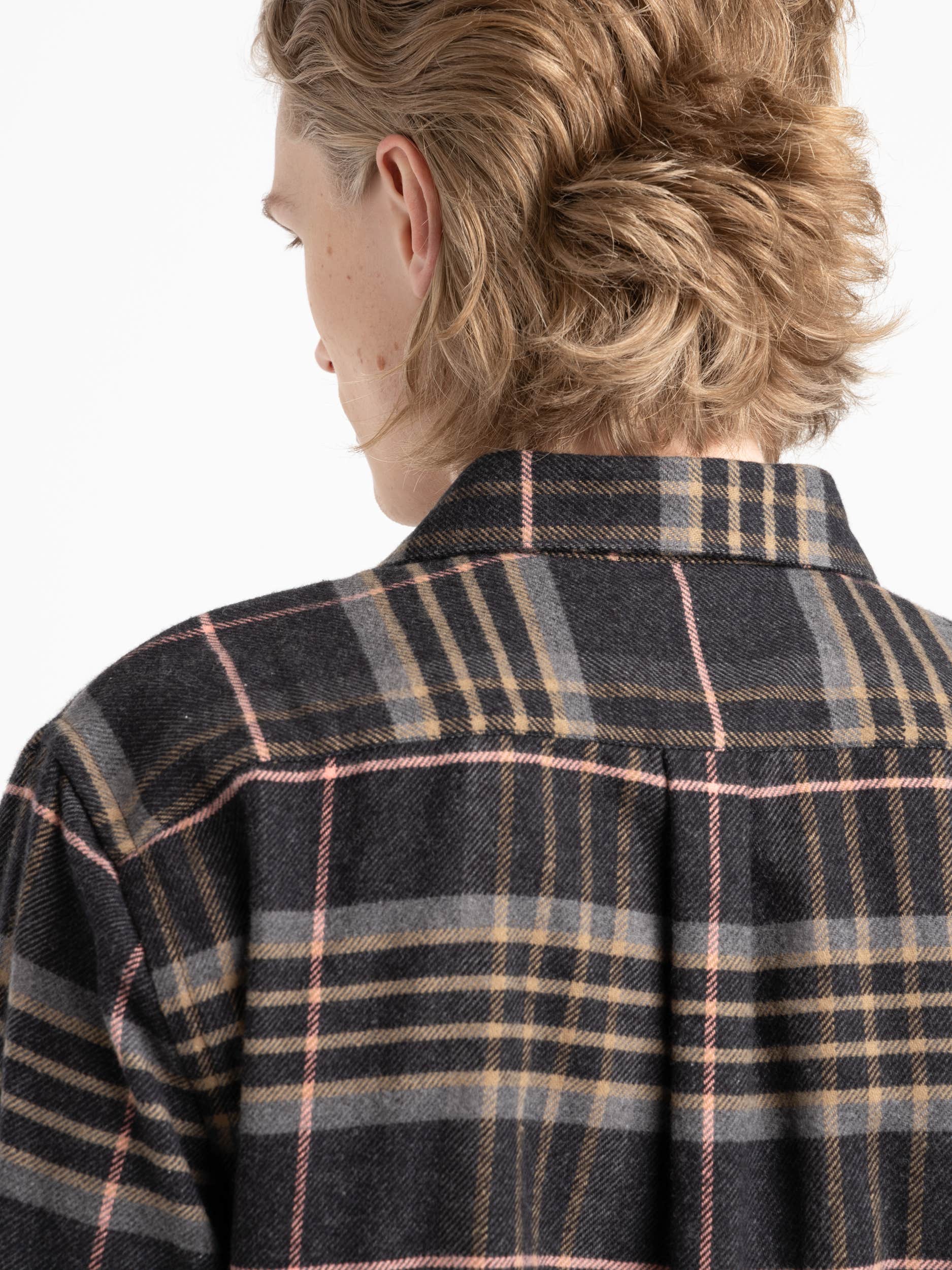 Blue Plaid Arquive Flannel Shirt