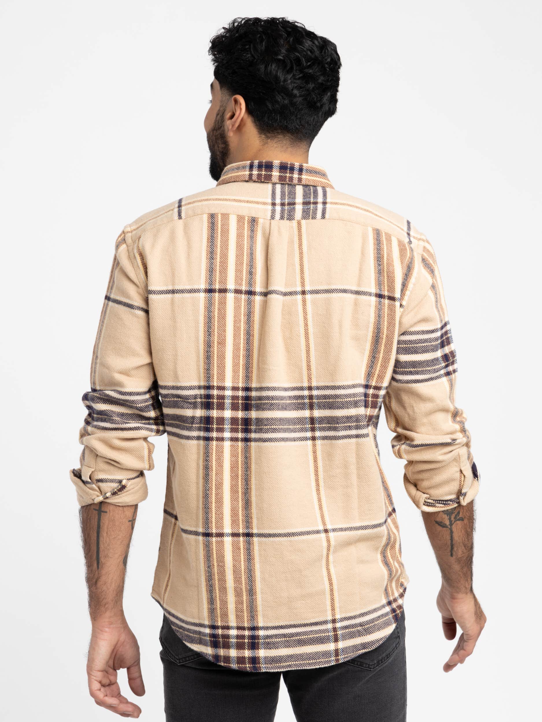 Hazelnut Check Shirt