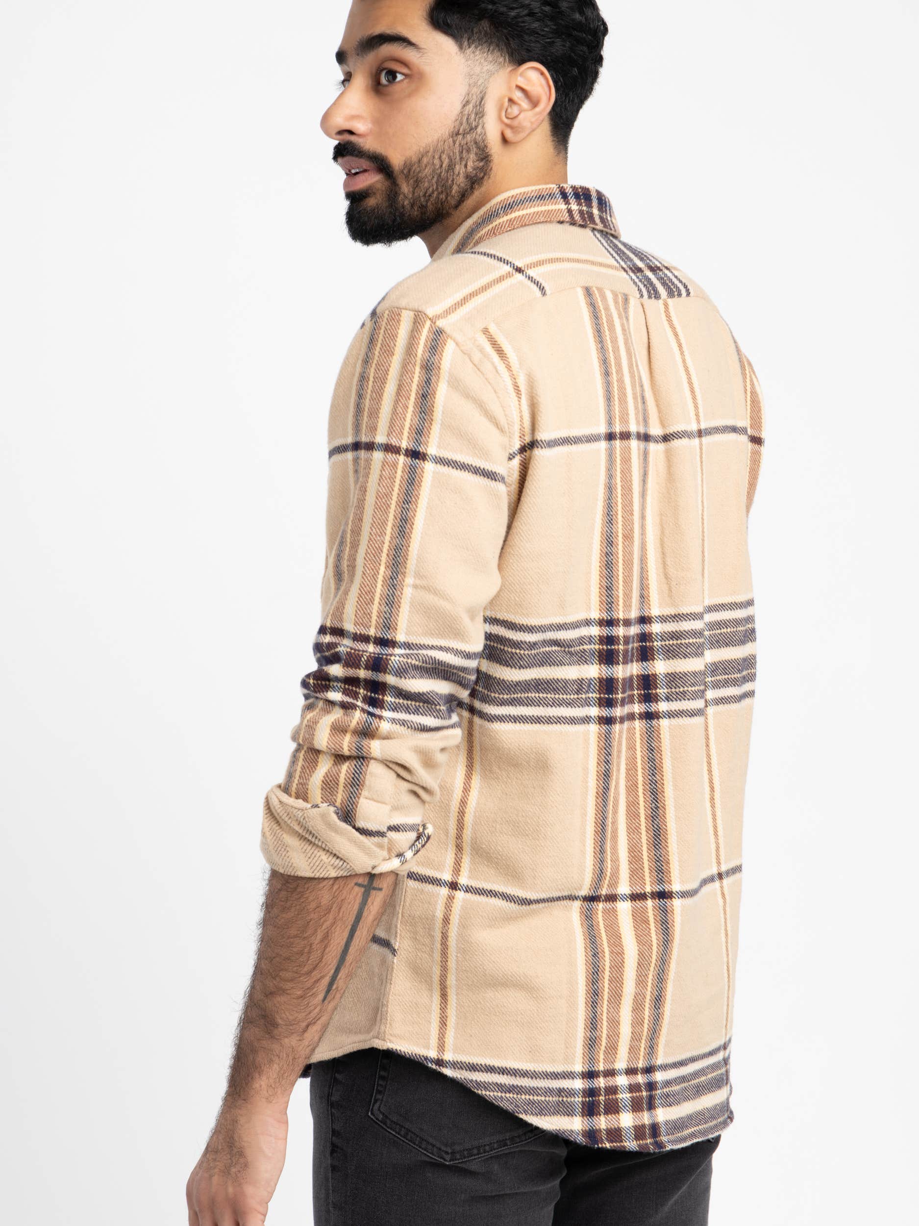 Hazelnut Check Shirt