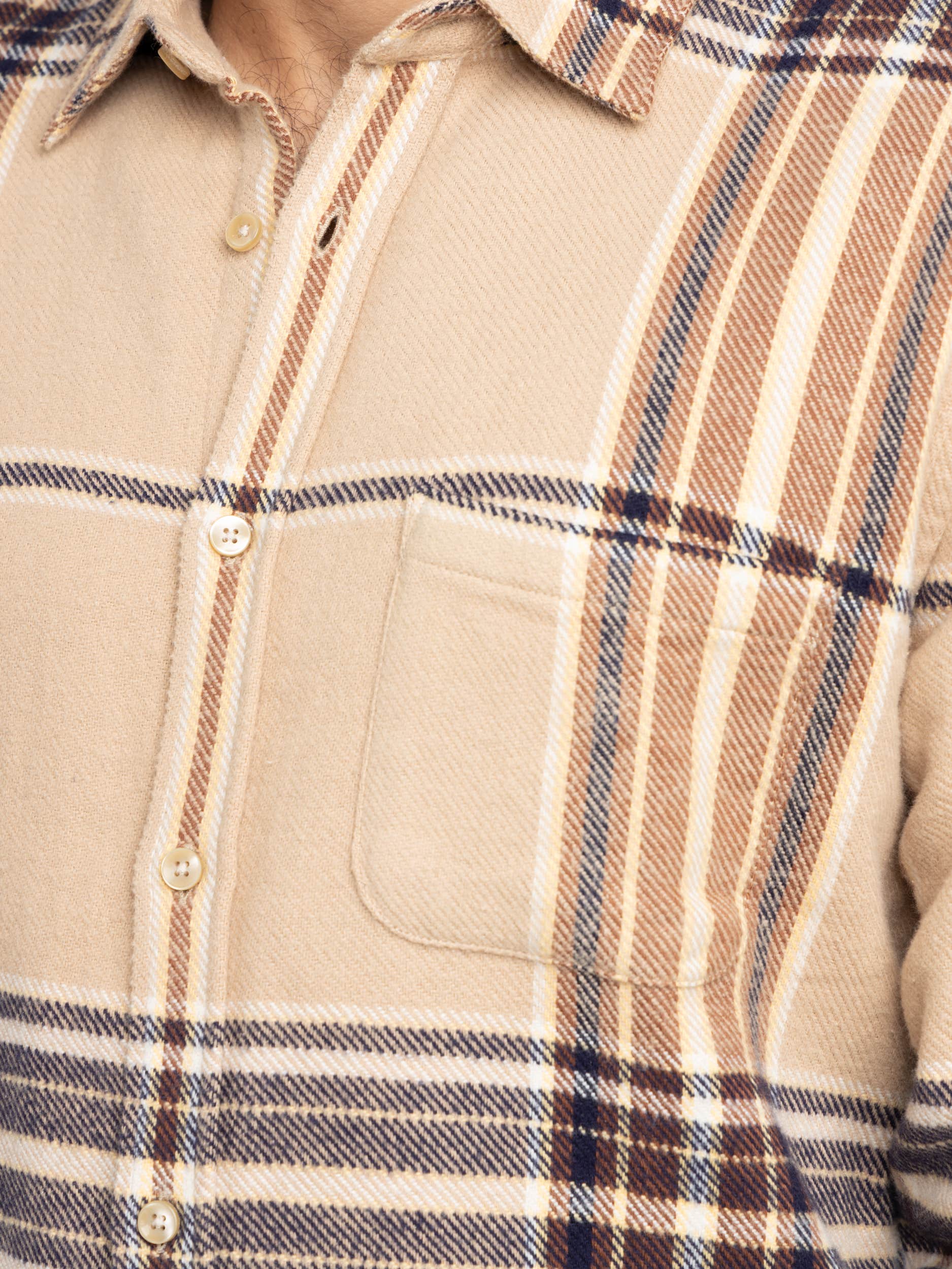 Hazelnut Check Shirt