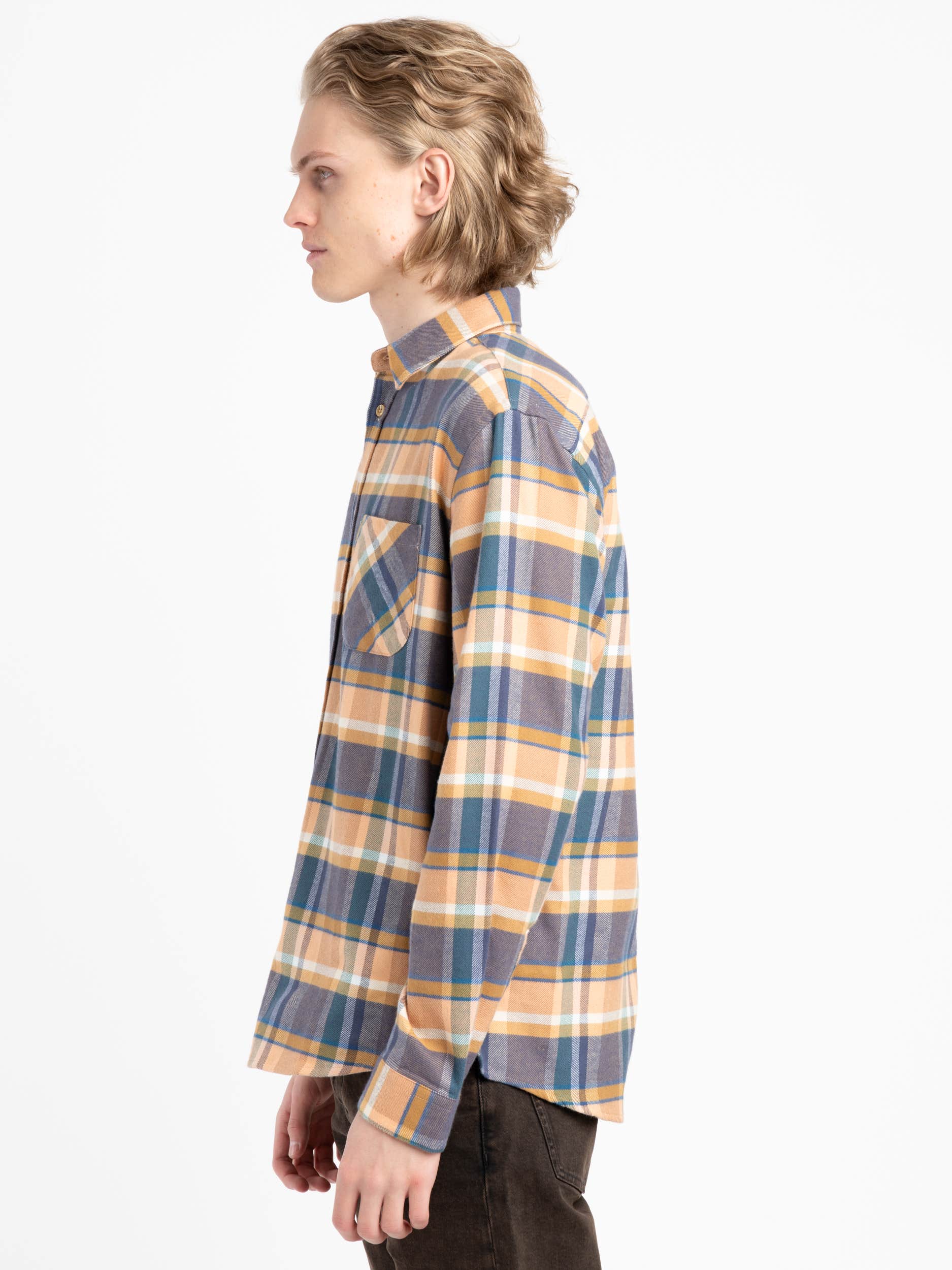Blue Sussu Flannel Shirt