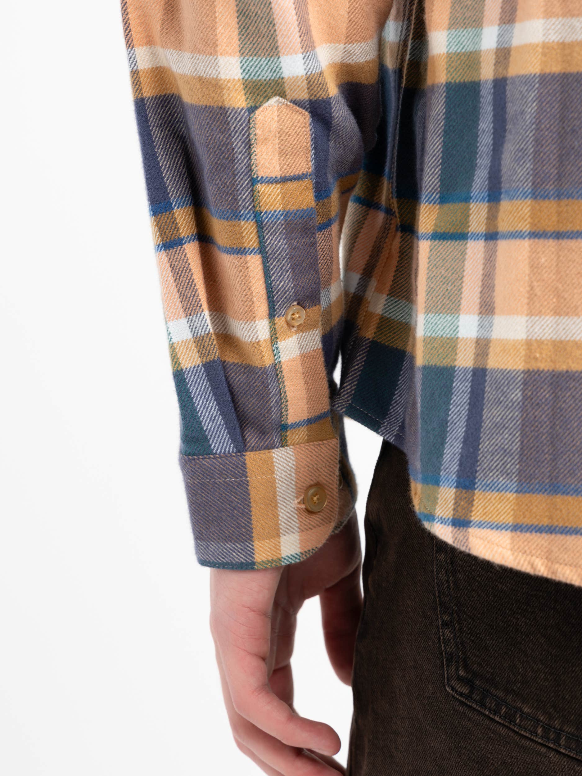 Blue Sussu Flannel Shirt