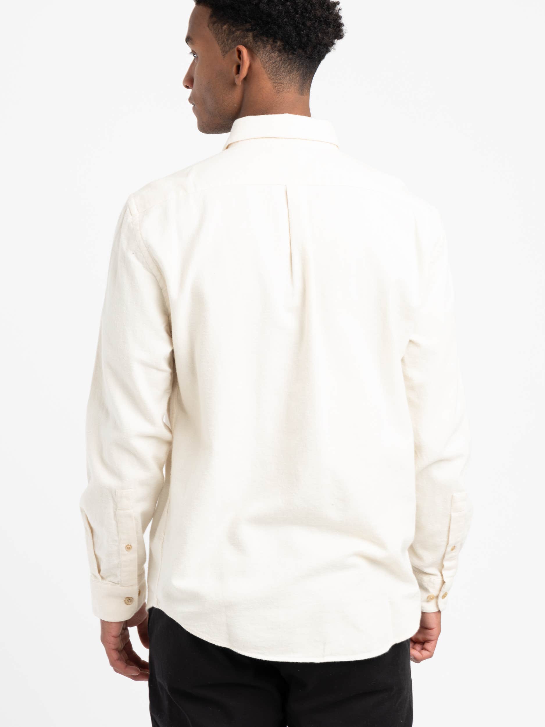 Ecru Teca Flannel Shirt