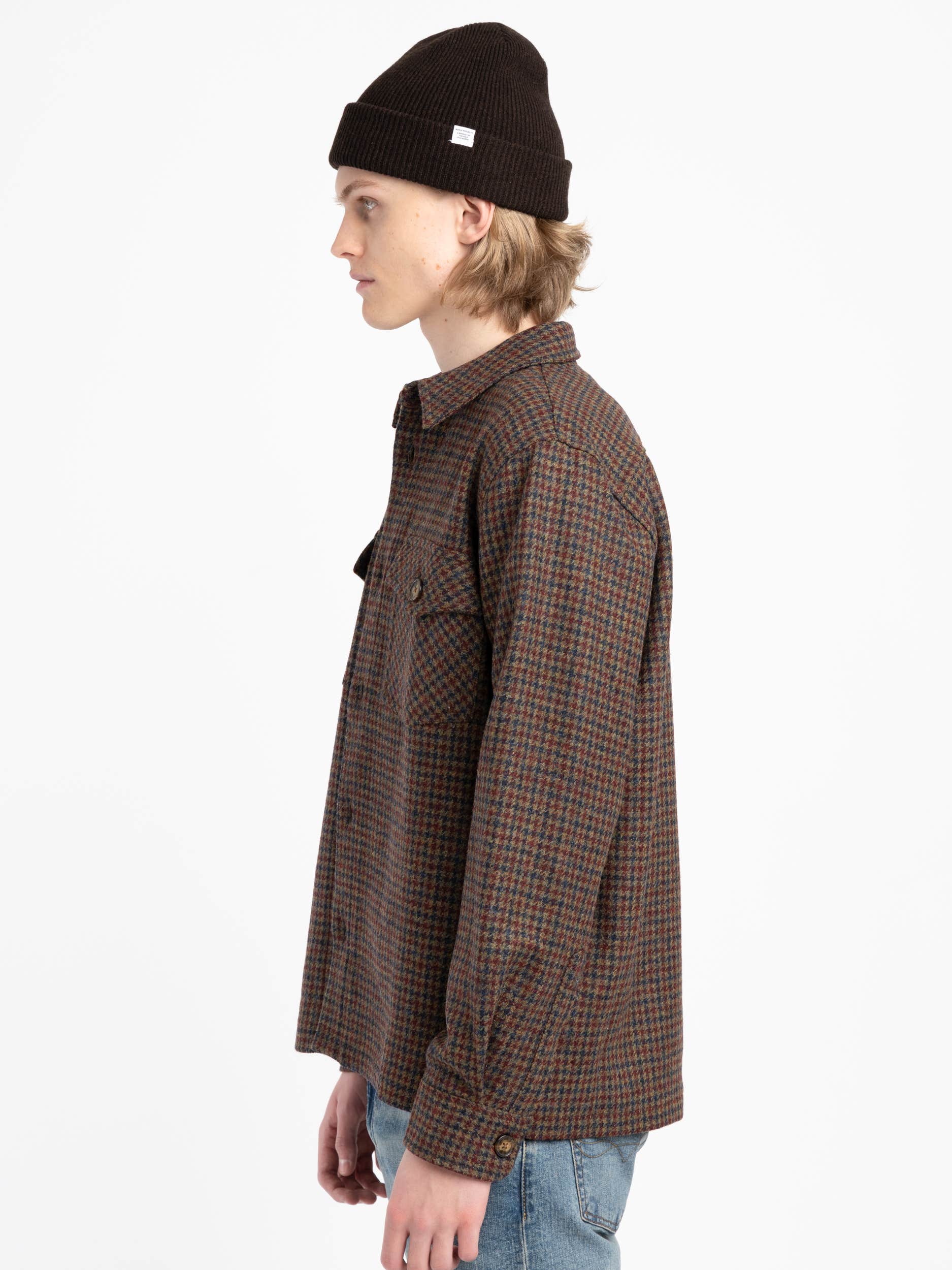 Brown Check Valle Overshirt