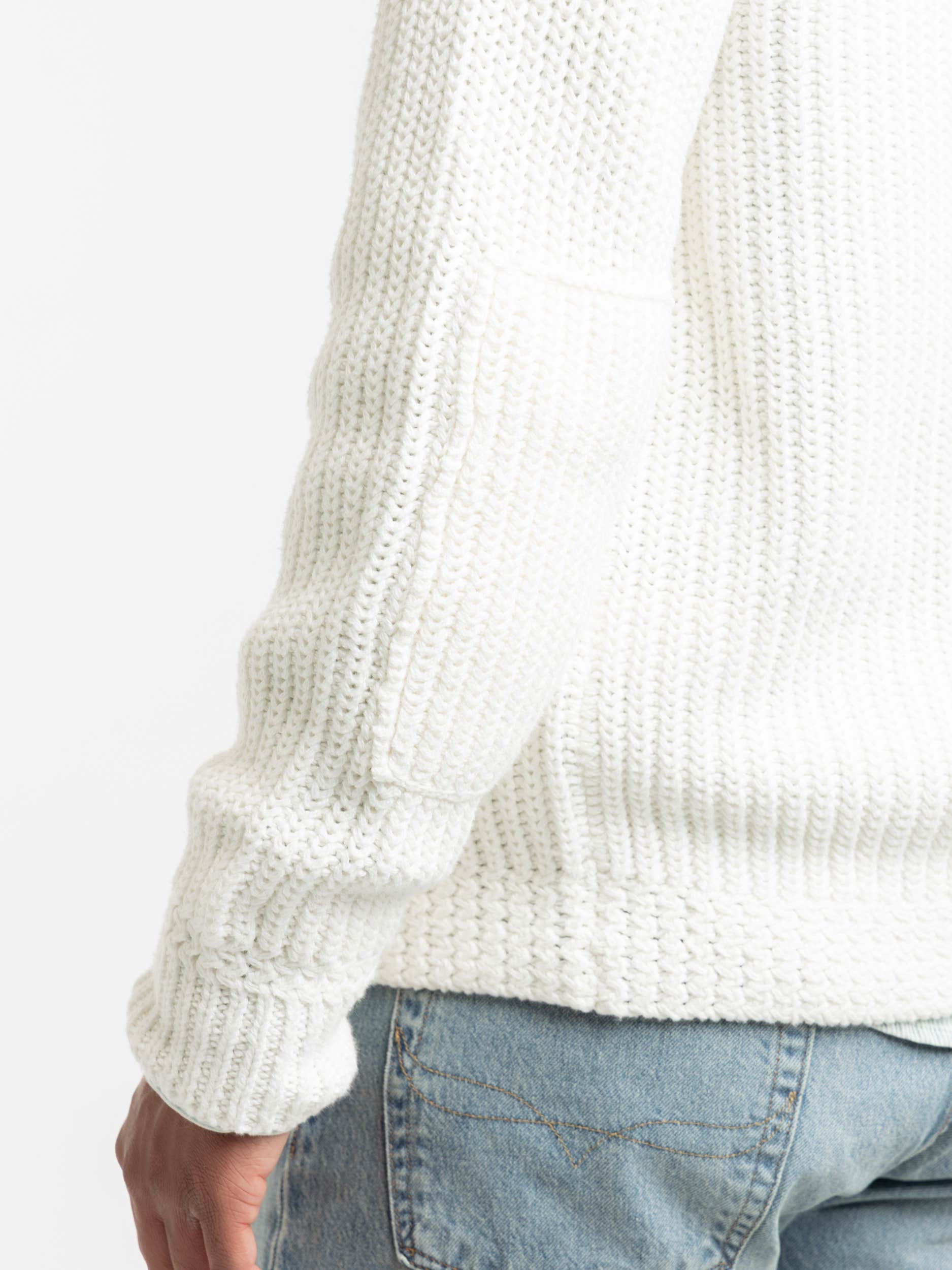 Linen-Cotton Shawl Cardigan