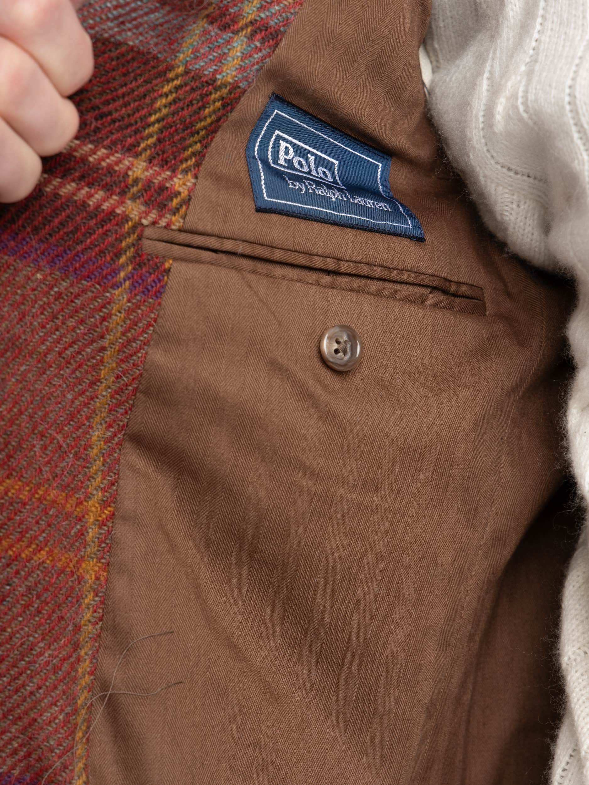 Red and Green Check Sport Jacket