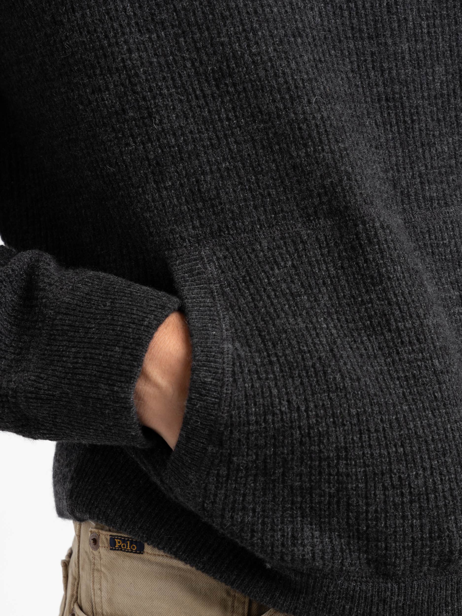 Washable Cashmere Hooded Sweater