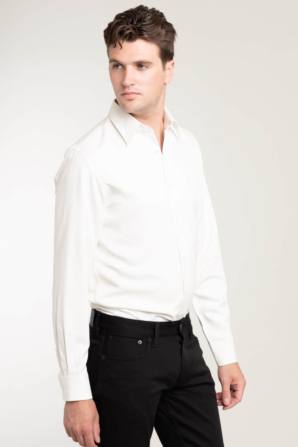 Cream Dress Shirt