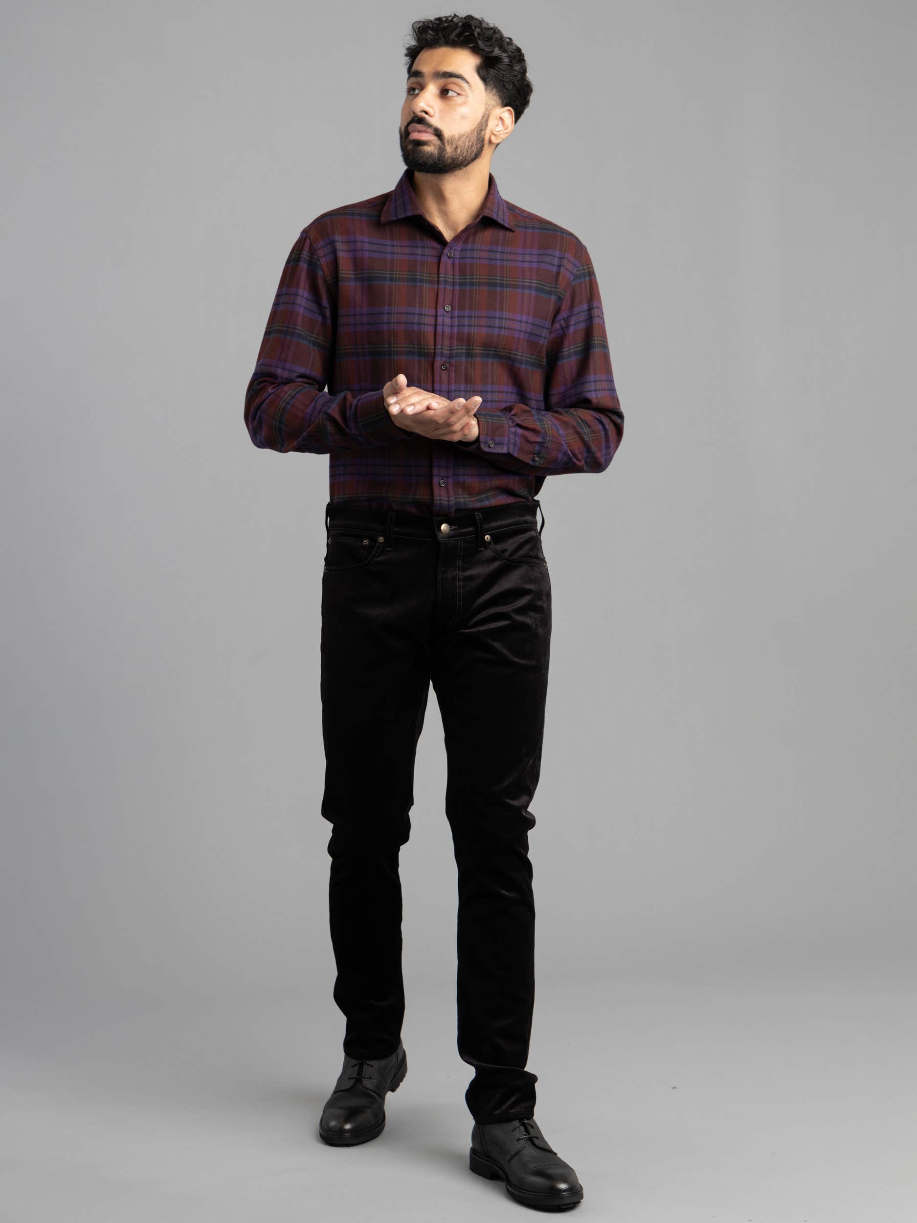Plaid Flannel Shirt