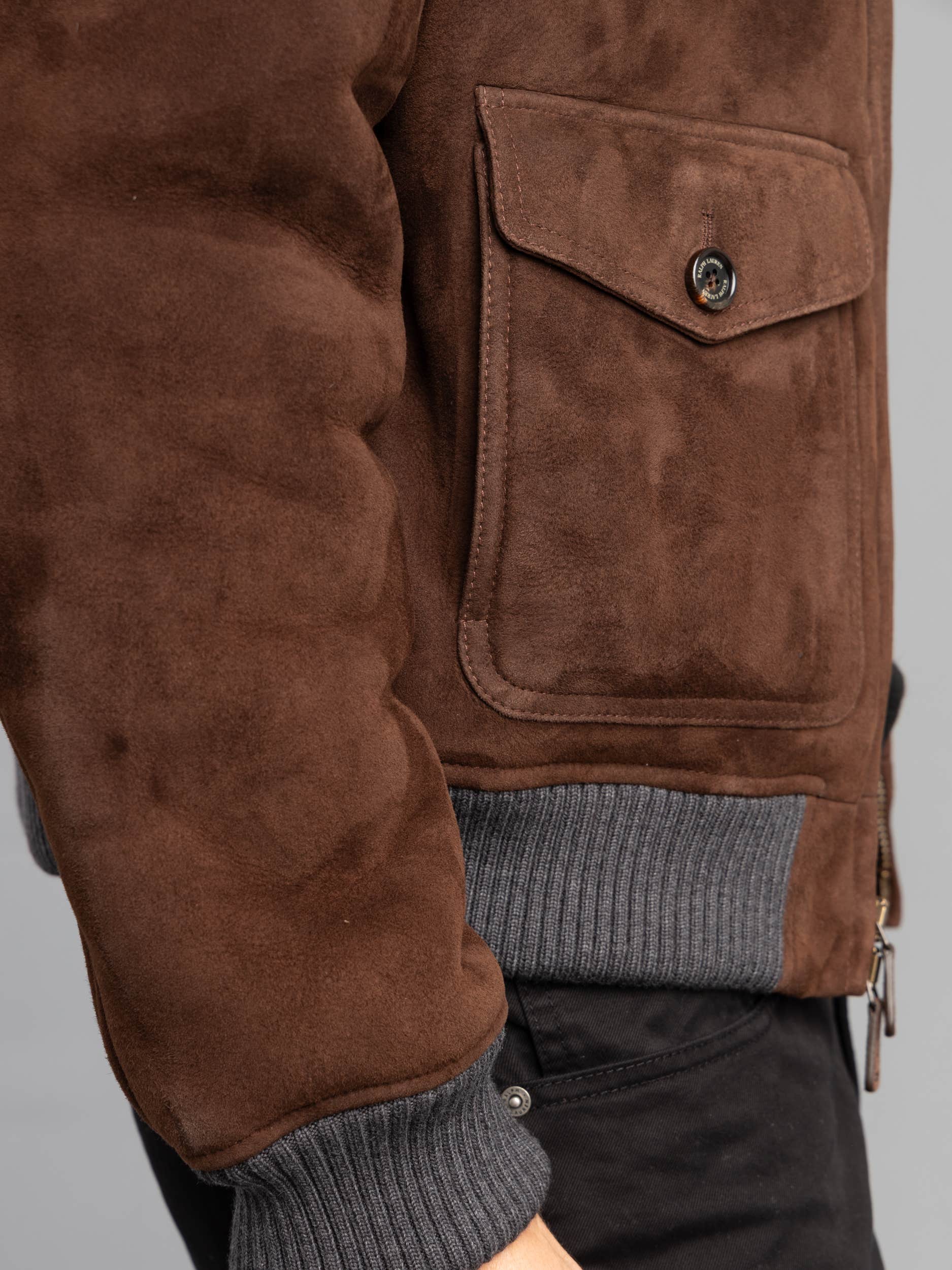 Shearling Bomber Jacket