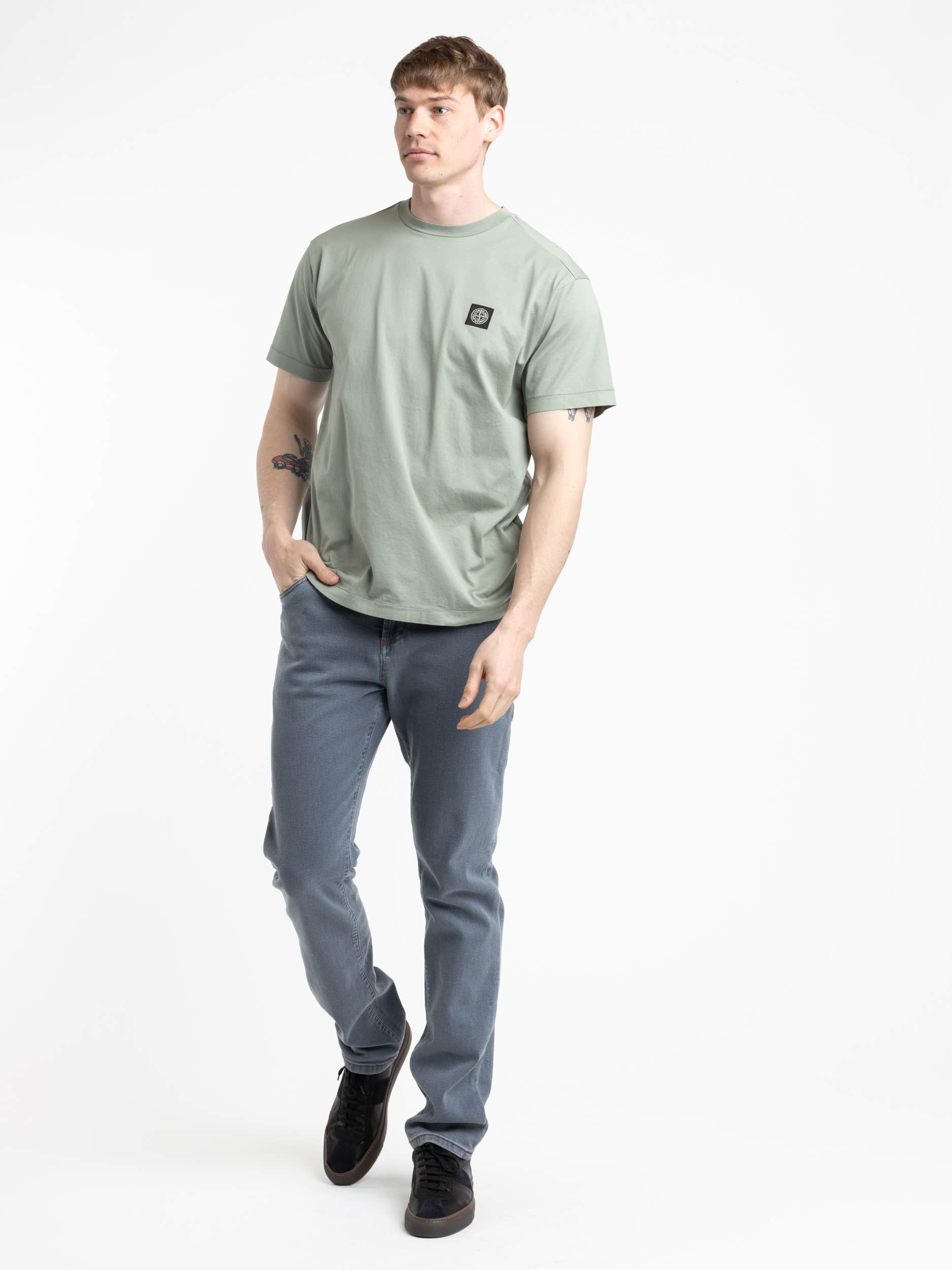 Grey-Blue Milano Slim Jean